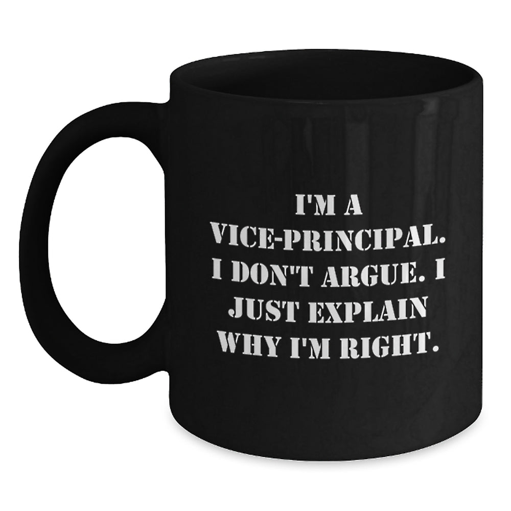 Vice-principal Humor Funny Quote Gifts from Friends to Vice-principal Unique Graduation Gifts for Men and Women - Main