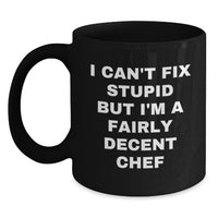 Load image into Gallery viewer, Funny Chef Quotes Gifts from Friends to Family for Men Women Christmas Unique Mugs - Main
