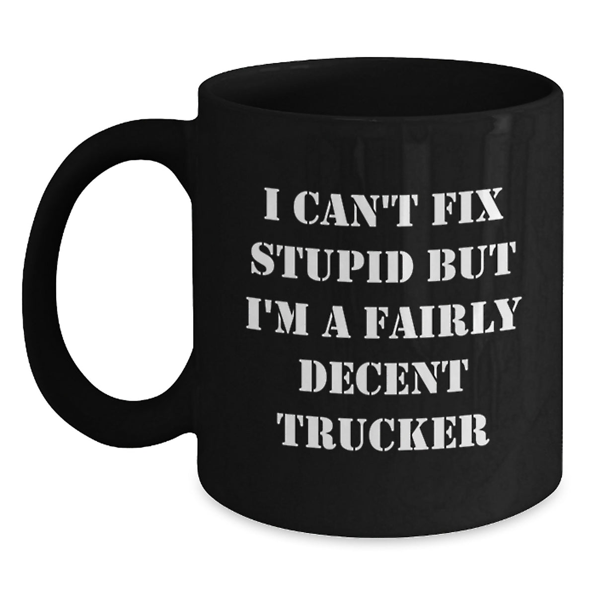 Funny Trucker Coffee Mug Gifts from Friends and Family for Christmas - Main