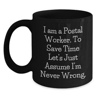 Load image into Gallery viewer, Funny Postal Worker Gifts for Men Friends Coworkers Christmas Unique Presents from Family - Main
