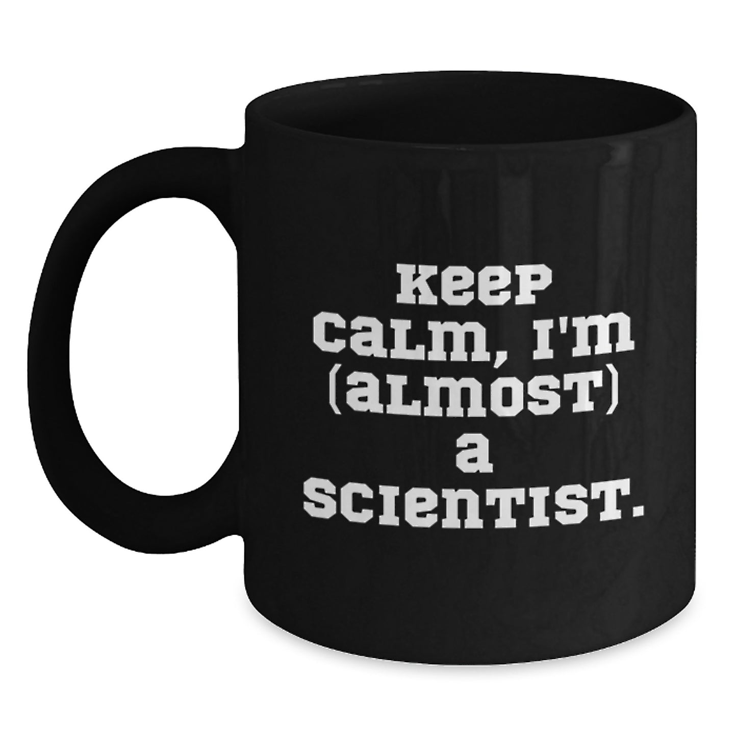 Funny Scientist Black Coffee Mug Gifts from Family for Mom on Mother's Day - Main