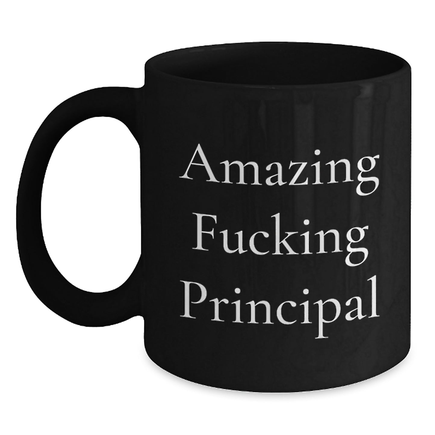 Funny Principal Black Coffee Mug Gifts from Men to Gift for Principal on Mother's Day - Main