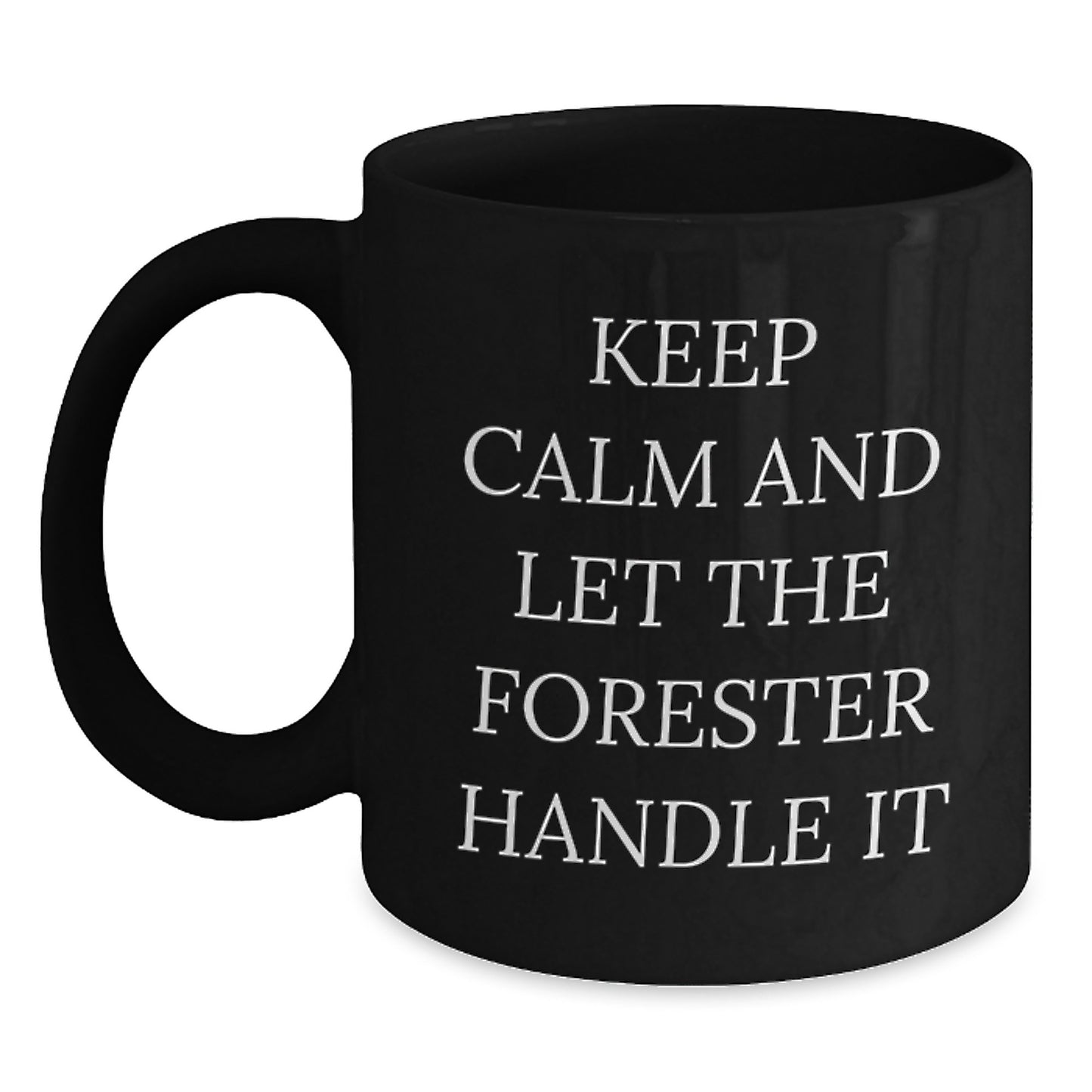 Forester Enthusiast Gifts from Family, Funny Black Coffee Mug for Men's Mother's Day Unique Presents - Main