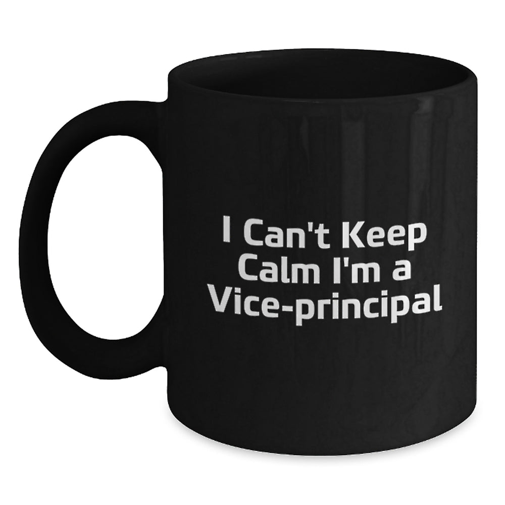 Funny Vice-principal Gifts from Men to Vice-principal - I Can't Keep Calm I'm A Vice-principal Christmas Unique Office Mugs for Vice-principal - Main