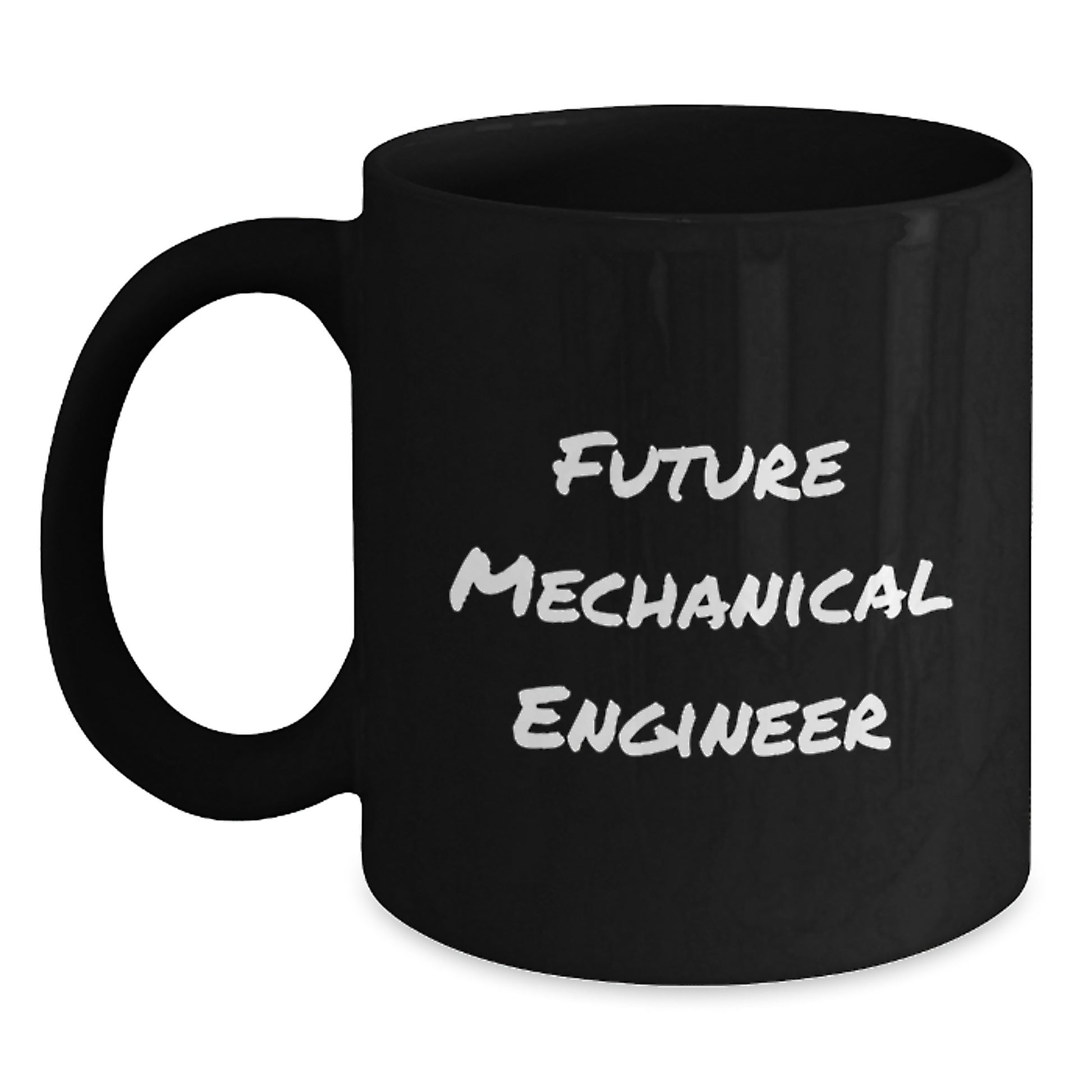 Funny Mechanical Engineer Graduation Unique Gifts from Family to Future Mechanical Engineer Black Coffee Mug - 'I'm not arguing, I'm just explaining why I'm right' - Main
