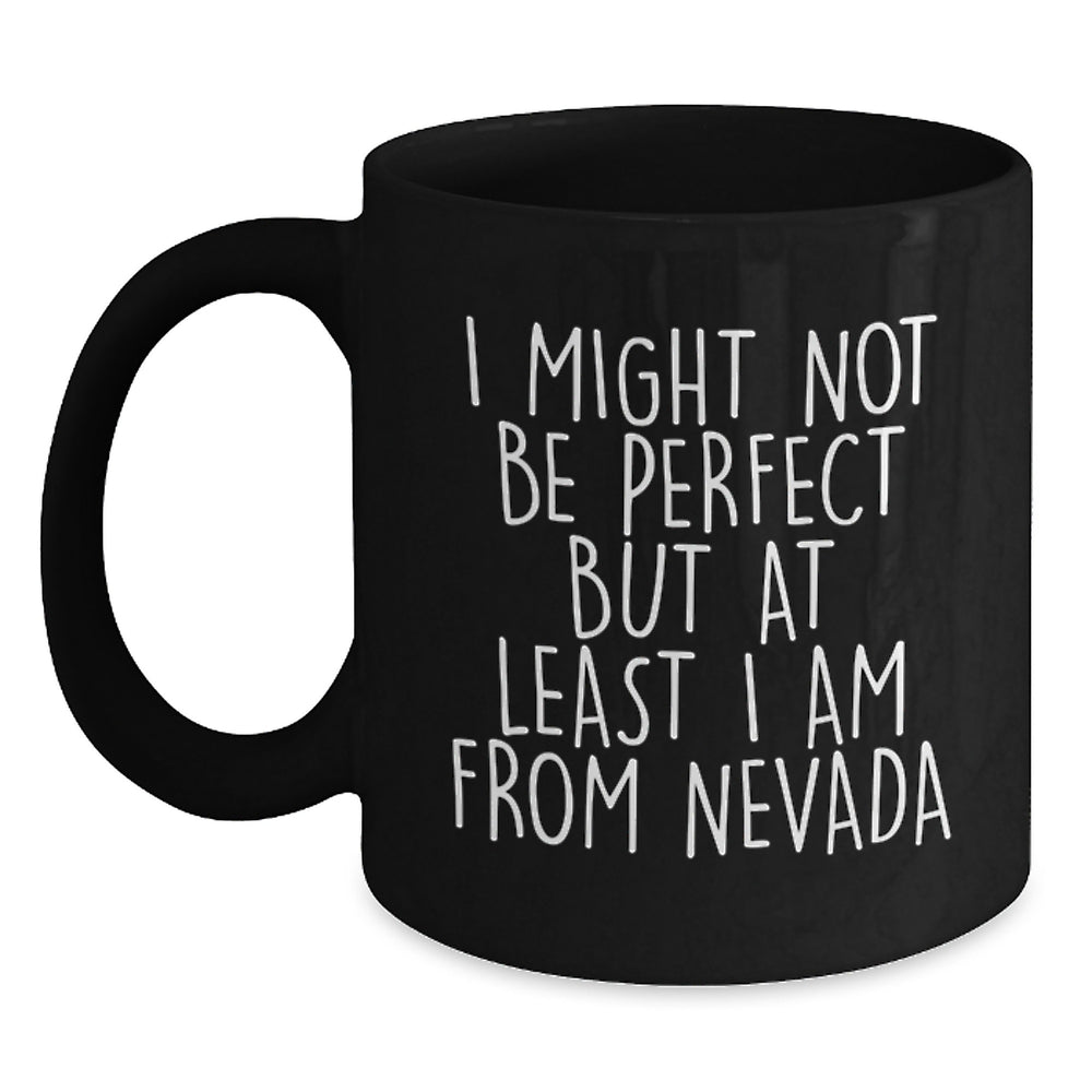 Funny Nevada Black Coffee Mugs Gifts from Friends and Family, Perfect for Christmas Unique Nevada State Gifts - Main