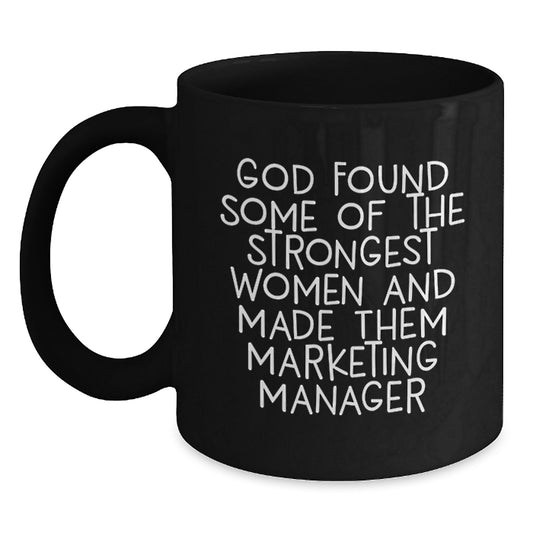 Funny Marketing Manager Gifts - Inspirational Coffee Mug for Marketing Managers, Women, and Ambitious Women, Gifts from Friends and Family - Main