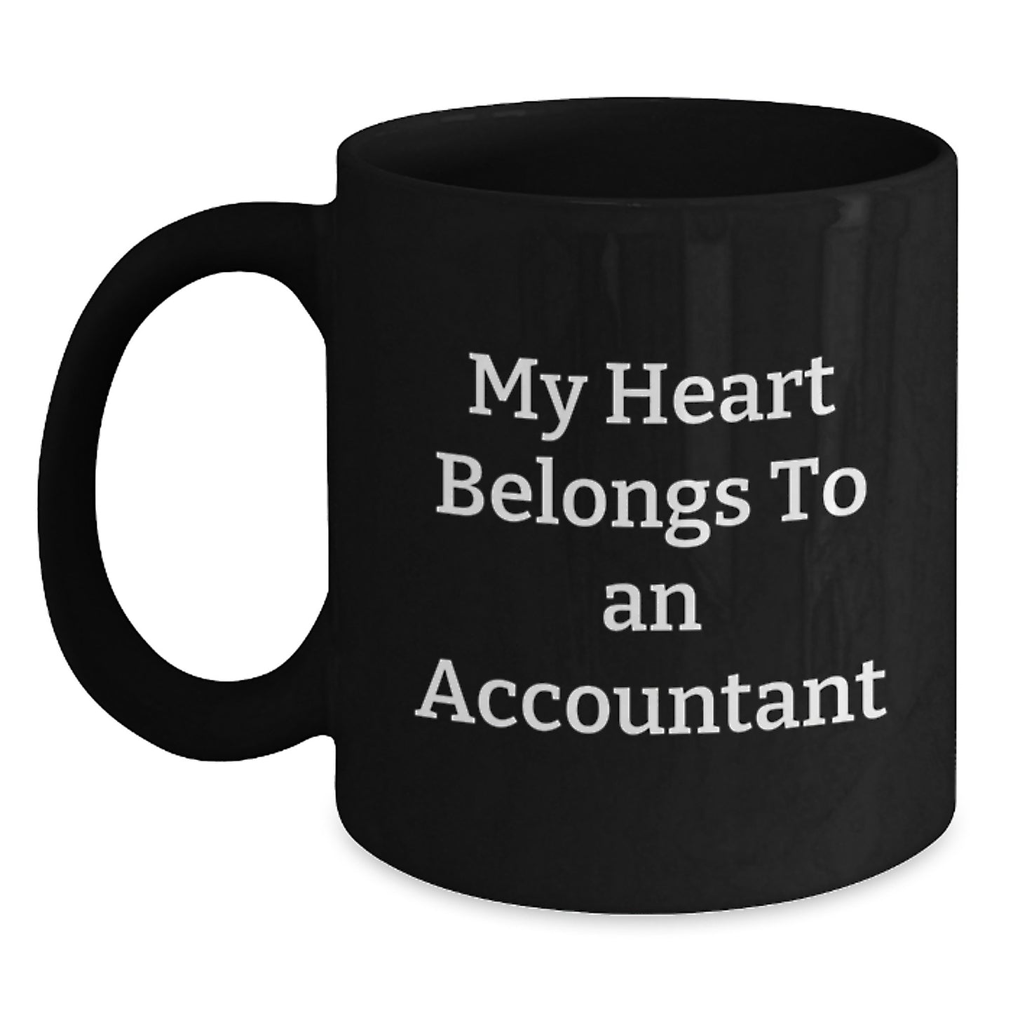 Funny Accountant Gifts for Him from Friends, Graduation Unique Gifts for Accountant Lover, Black Coffee Mug - Main