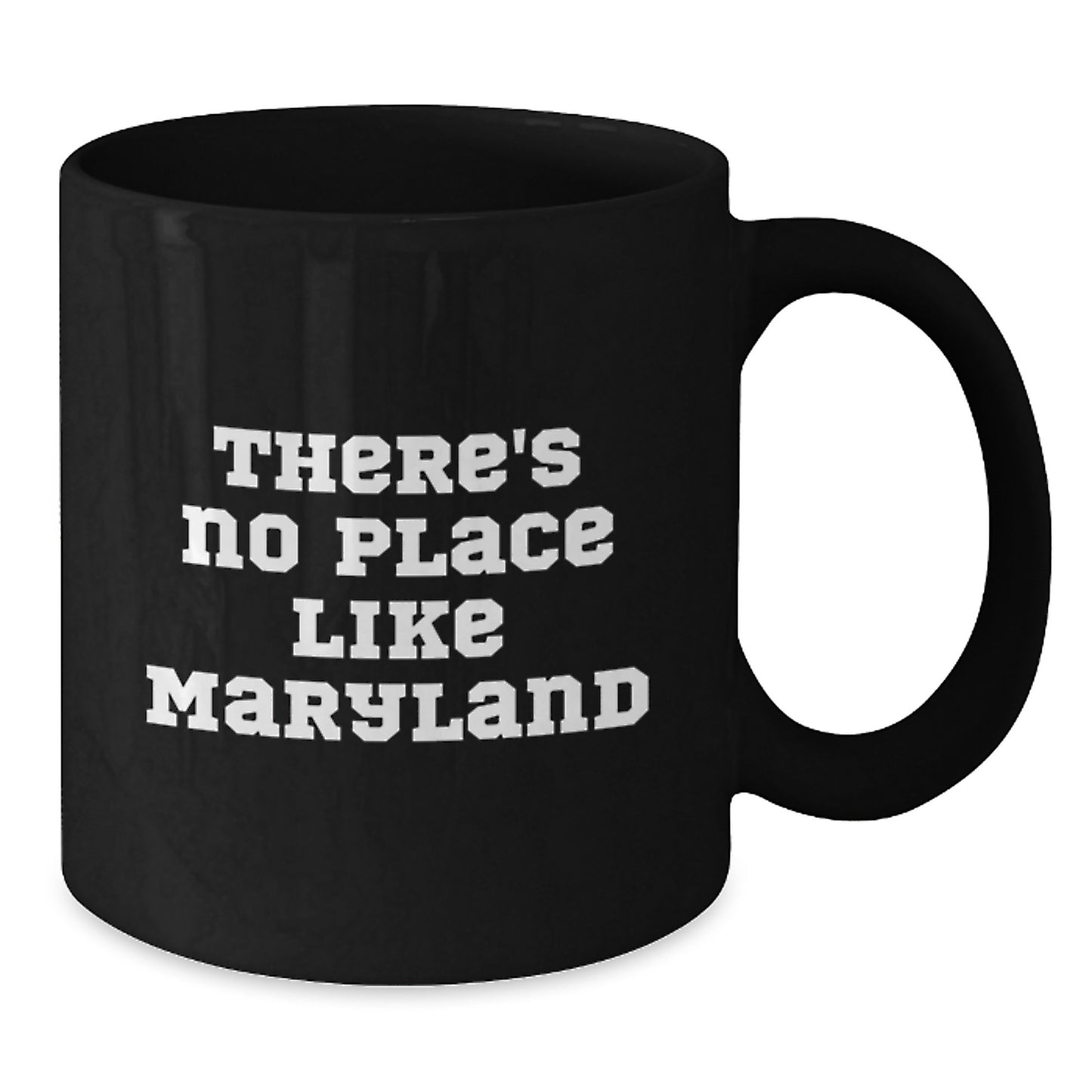Maryland Inspired Funny Gifts from Friends for Maryland Graduates Black Coffee Mug - Additional