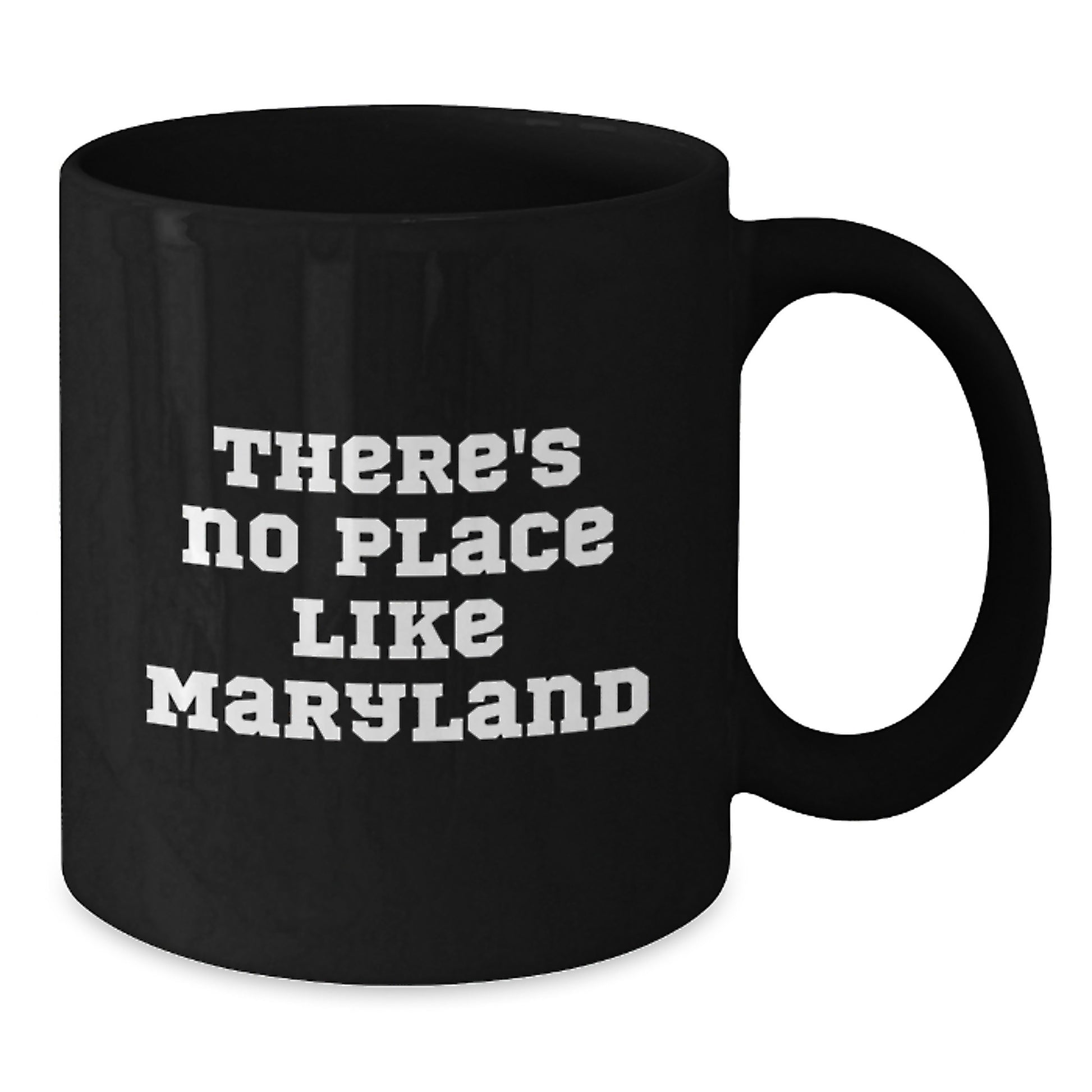 Maryland Inspired Funny Gifts from Friends for Maryland Graduates Black Coffee Mug - Additional