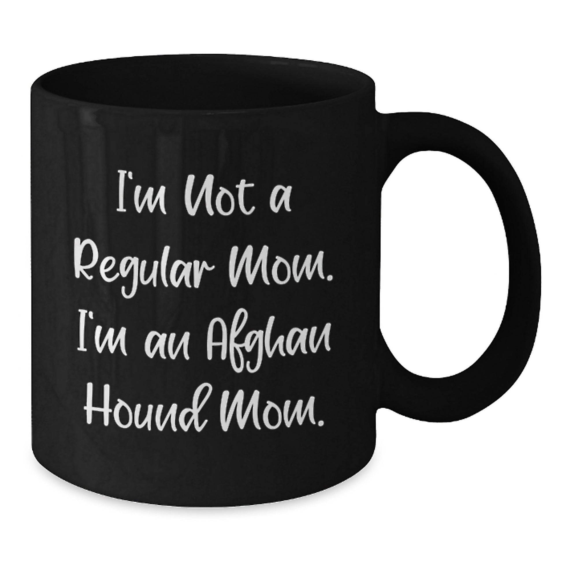 Gifts for Afghan Hound Dog Lover, Funny Mom Quote, Black Coffee Mug, Gifts from Mom for Graduation, Unique Graduation Gifts - Additional