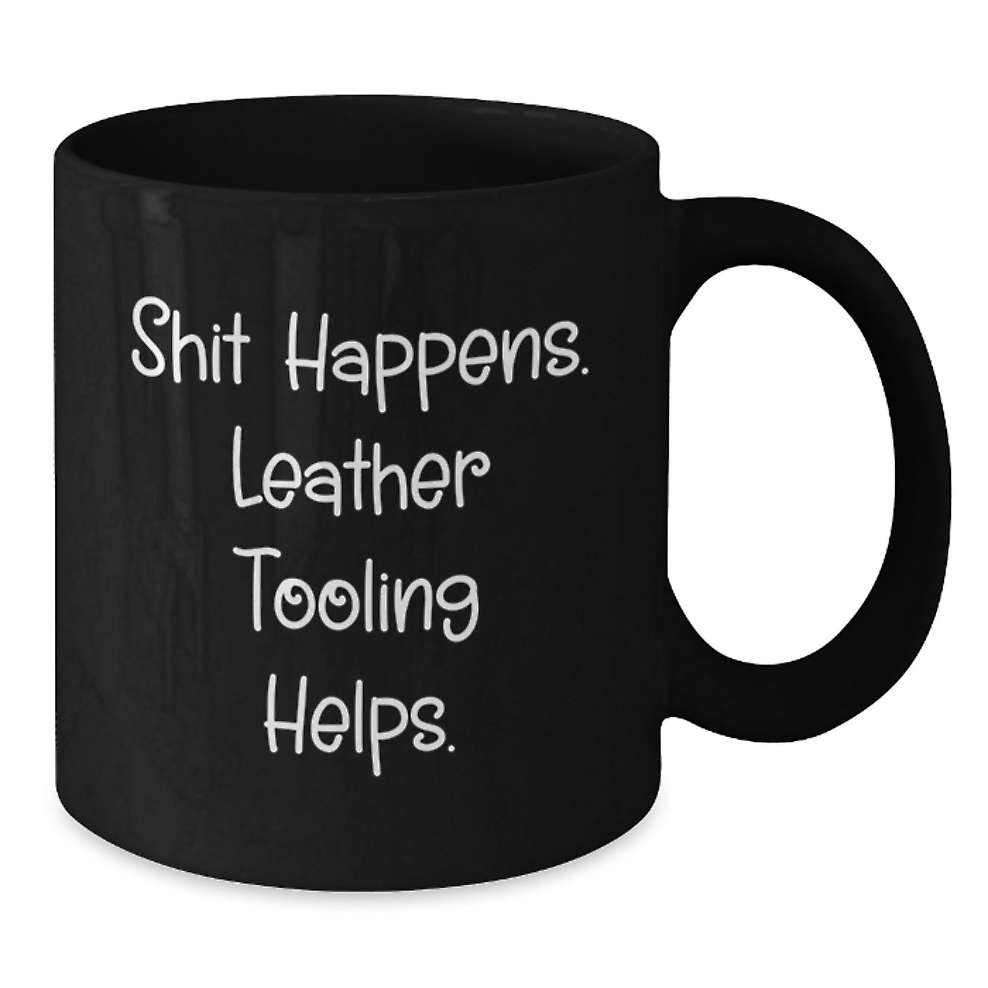 Funny Leather Tooling Mugs Gifts from Men to Friends on Christmas - Additional