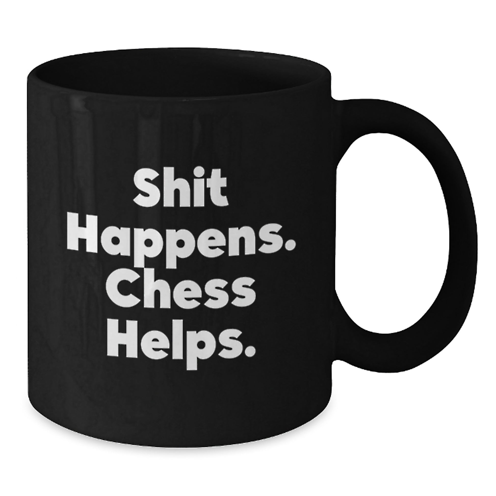 Funny Chess Quote Black Coffee Mugs for Graduation Gifts from Men to Friends or Family, Unique Chess Gifts for Chess Lovers - Additional