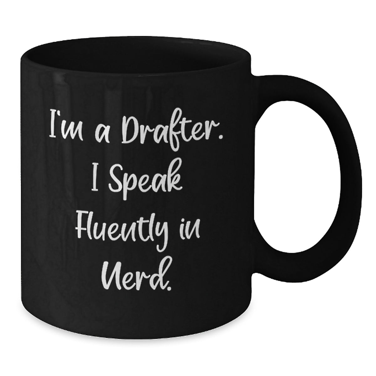 Christmas Gift for Her A Thoughtful Drafter Mug - Nerdy Quote Present - Additional