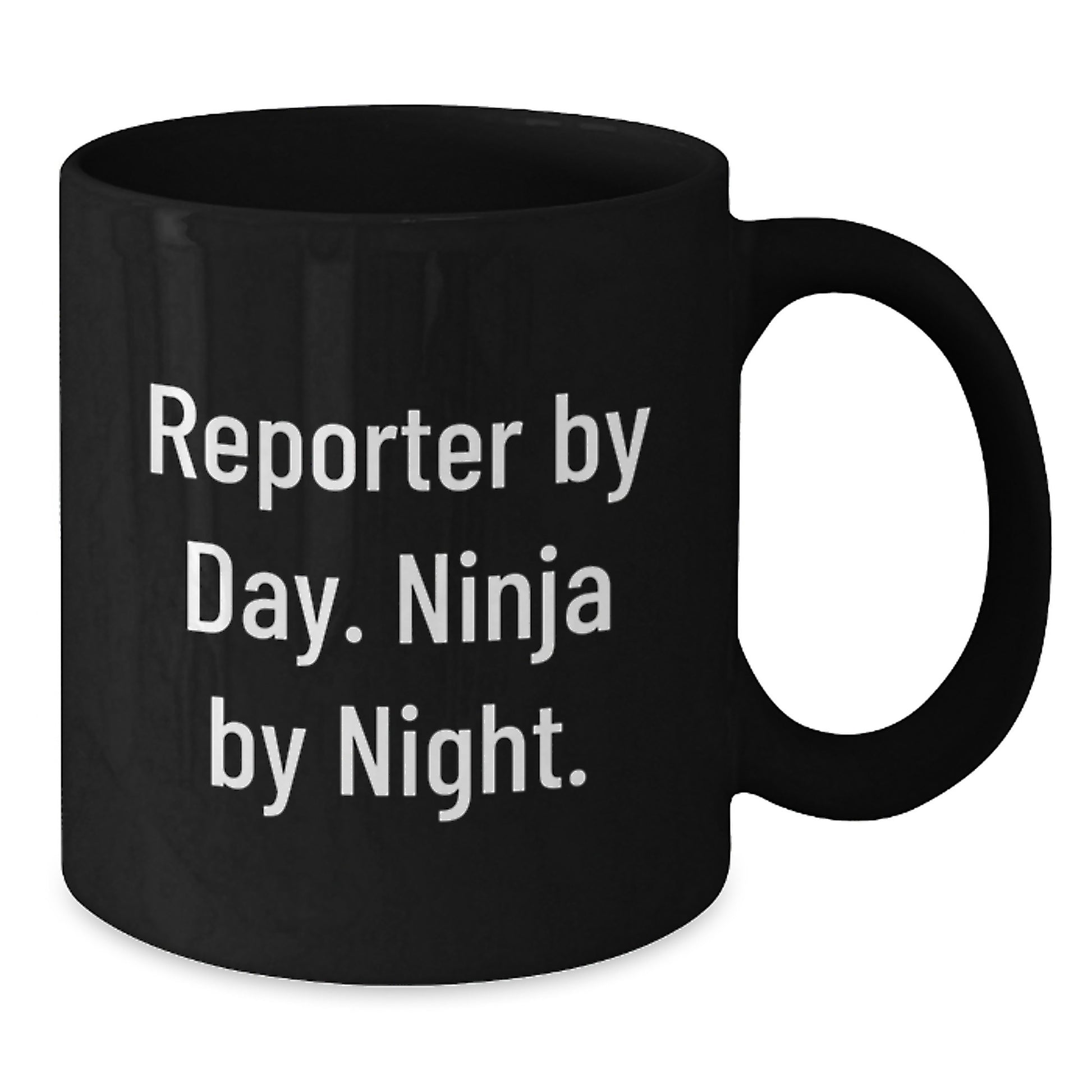 Reporter Gifts from Friends, 'Reporter By Day. Ninja By Night.', Unique Birthday Unique Gifts for Men - Additional