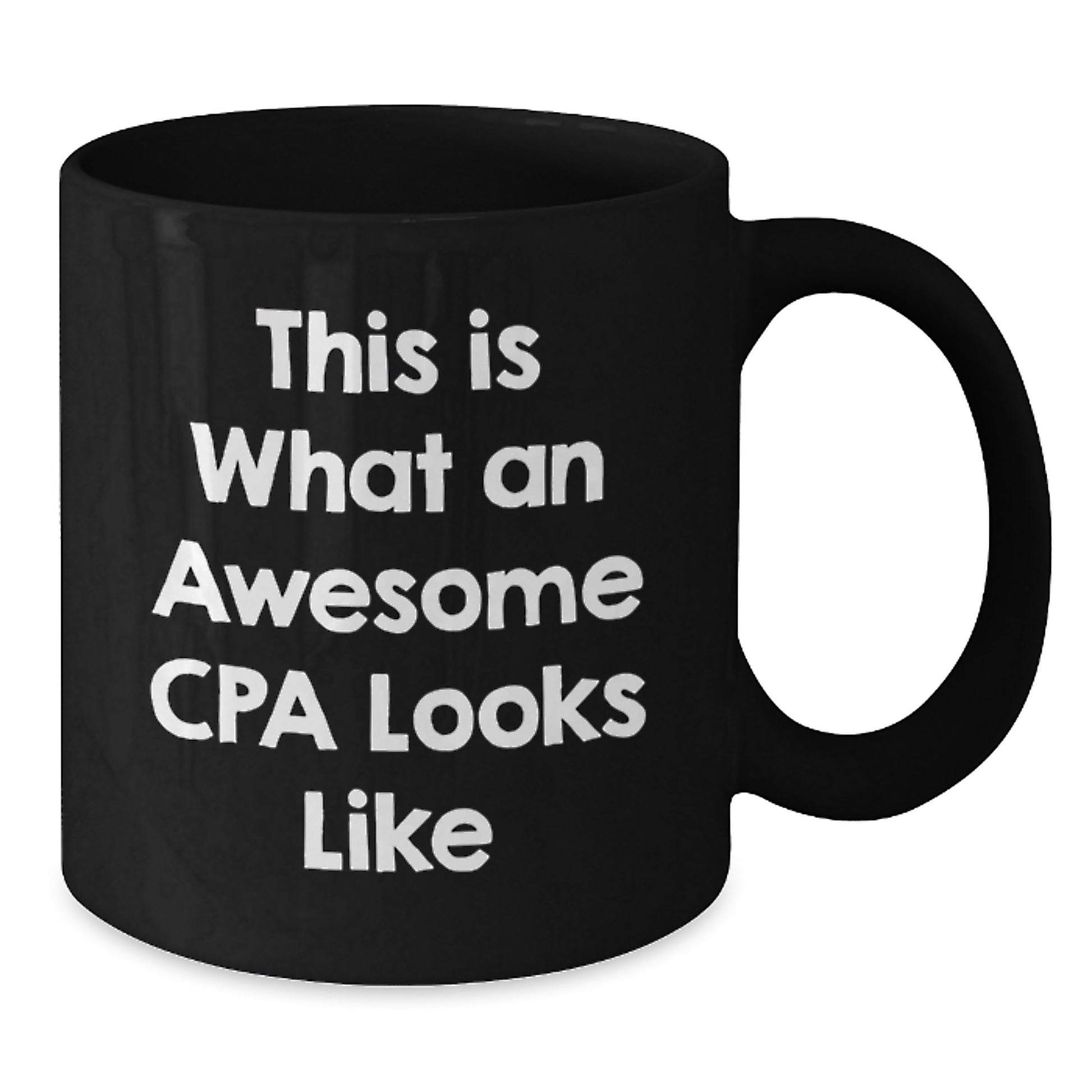 Cpa Keepsake Black Coffee Mug for Him Birthday Gift – 11oz Ceramic - Additional