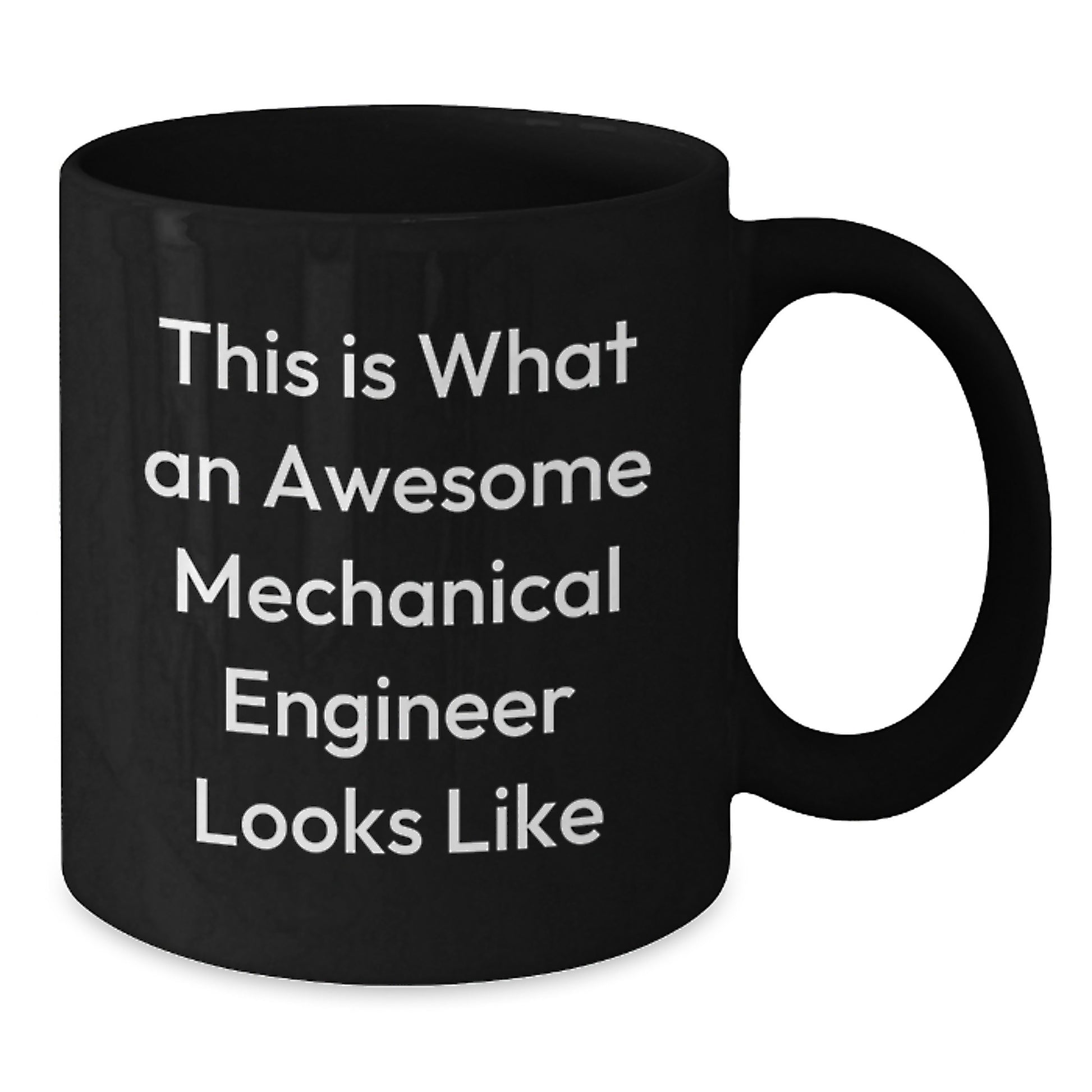 Funny Mechanical Engineer Gifts for Men, Awesome Black Coffee Mug, Perfect Graduation Unique Gifts from Friends - Additional