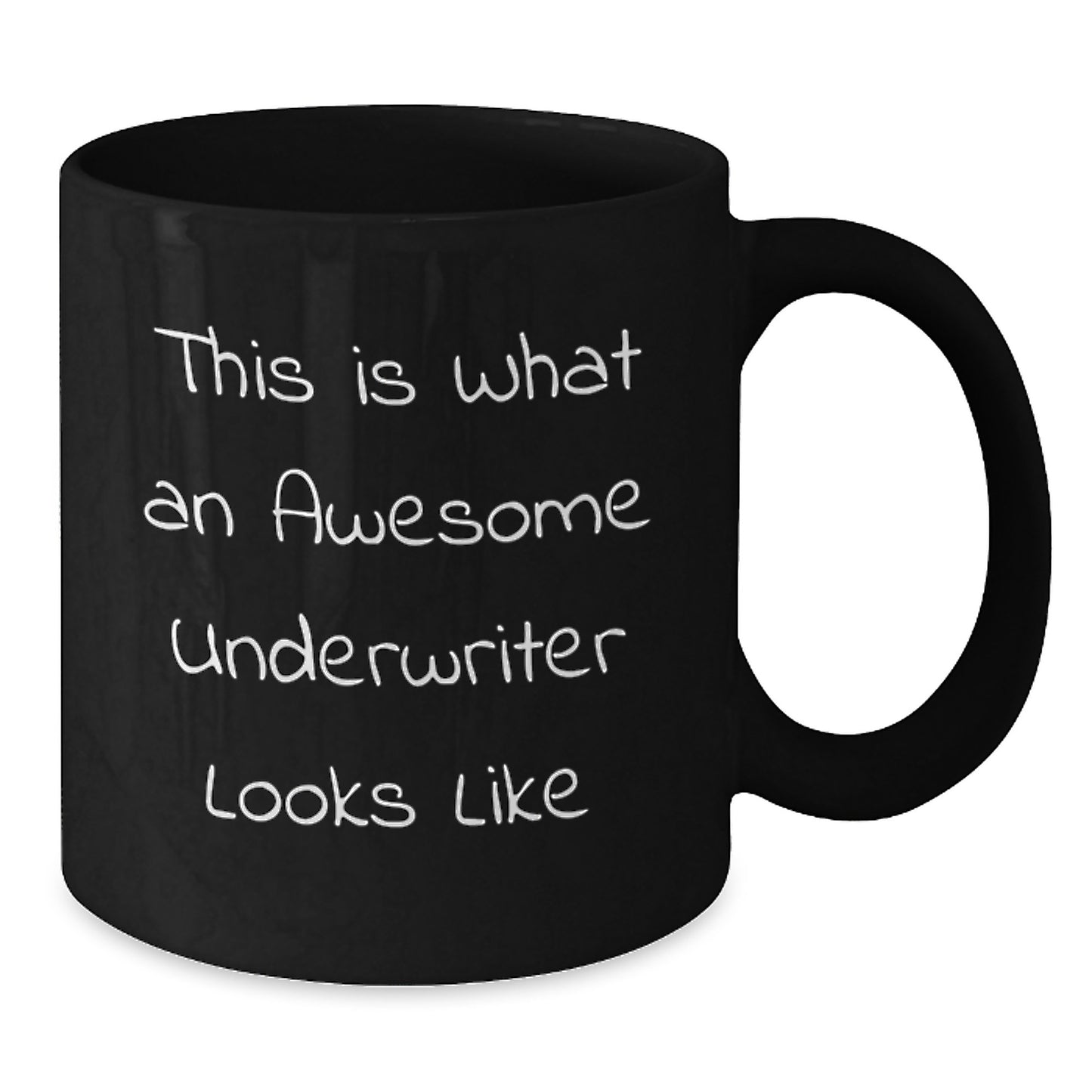 Underwriter Keepsake Black Coffee Mug for Him Birthday Gift - Additional