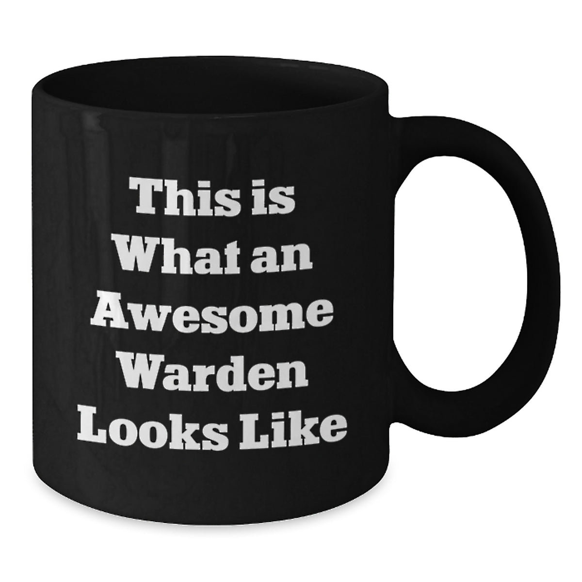 Christmas Gift for Her This Is What An Awesome Warden Looks Like Mug - Additional