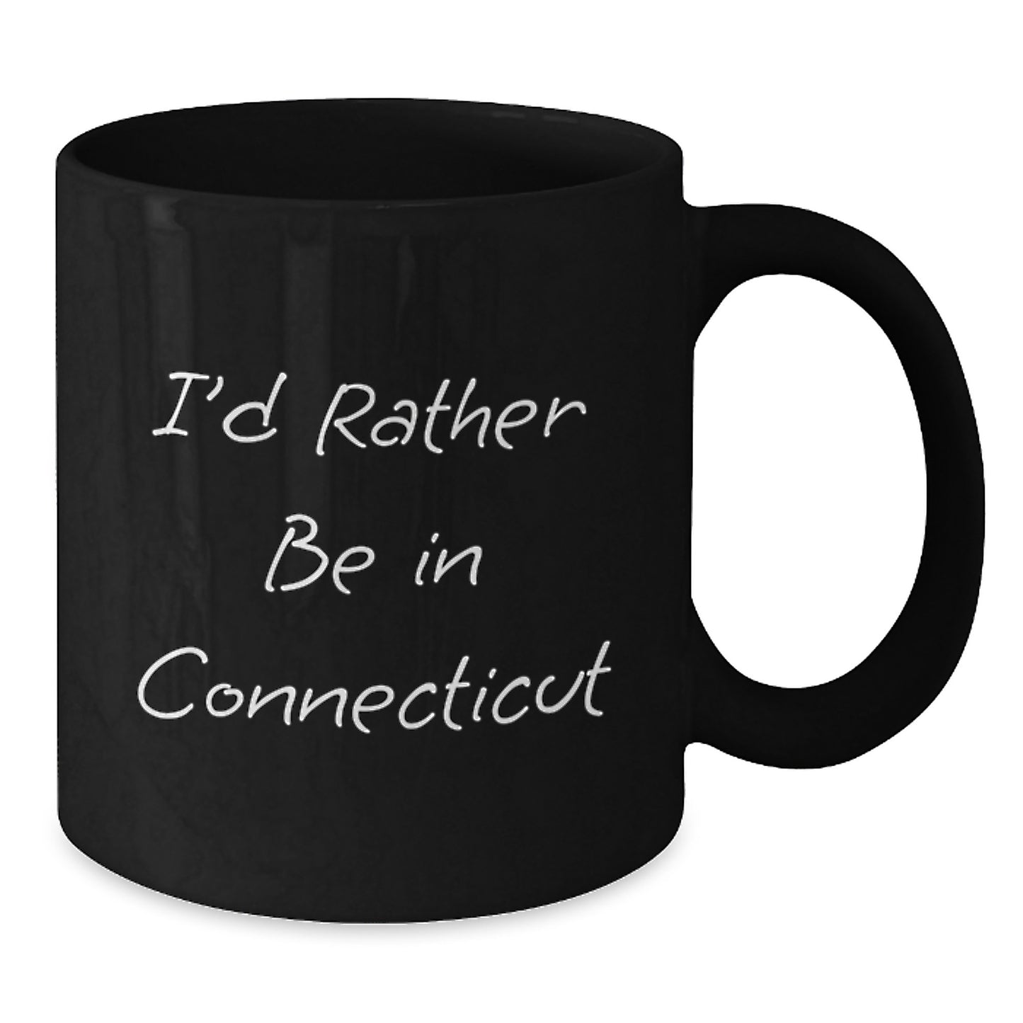 Connecticut Keepsake Black Coffee Mug for Him – Birthday Gift - Additional