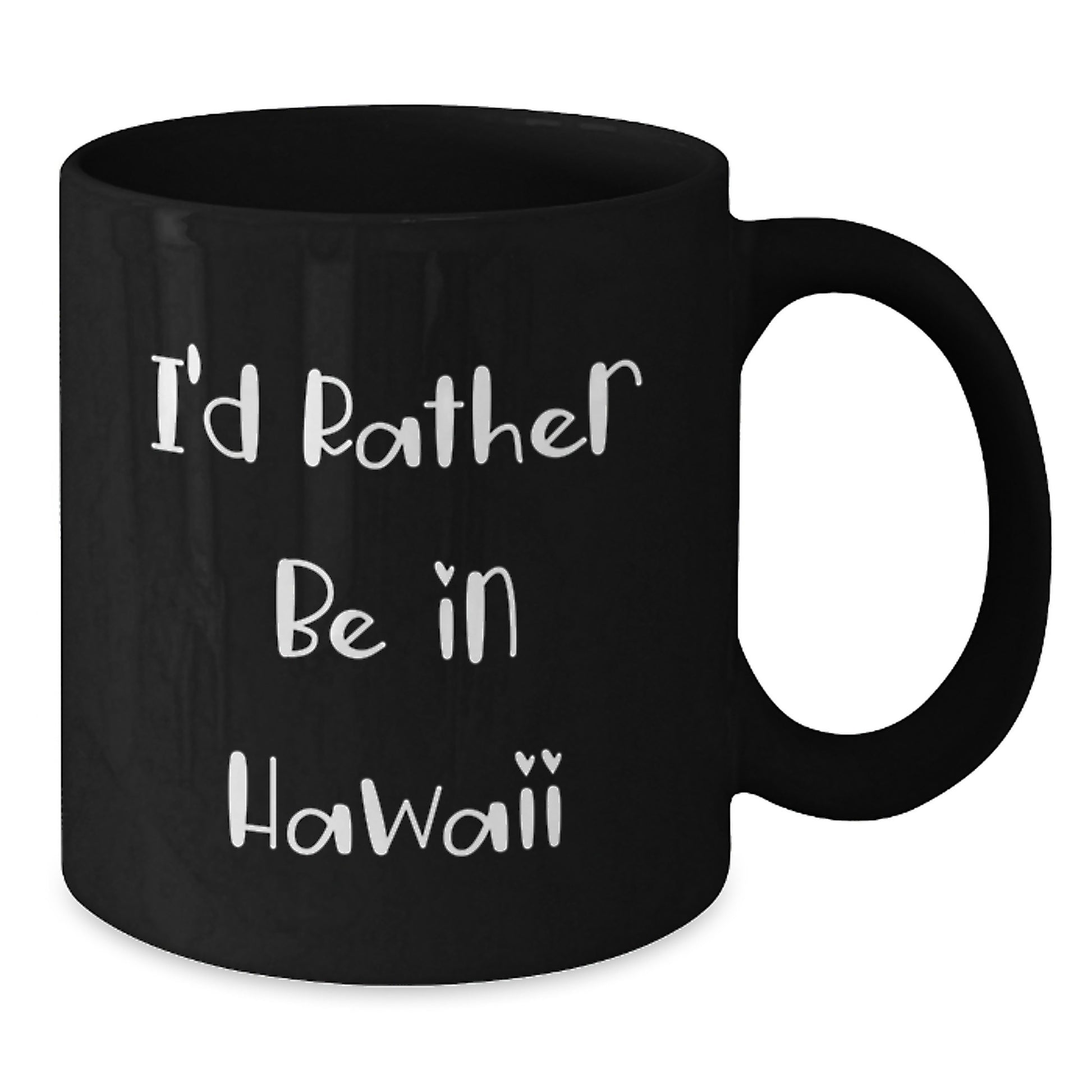 Hawaii Keepsake Black Coffee Mug for Him Birthday Gift - Additional