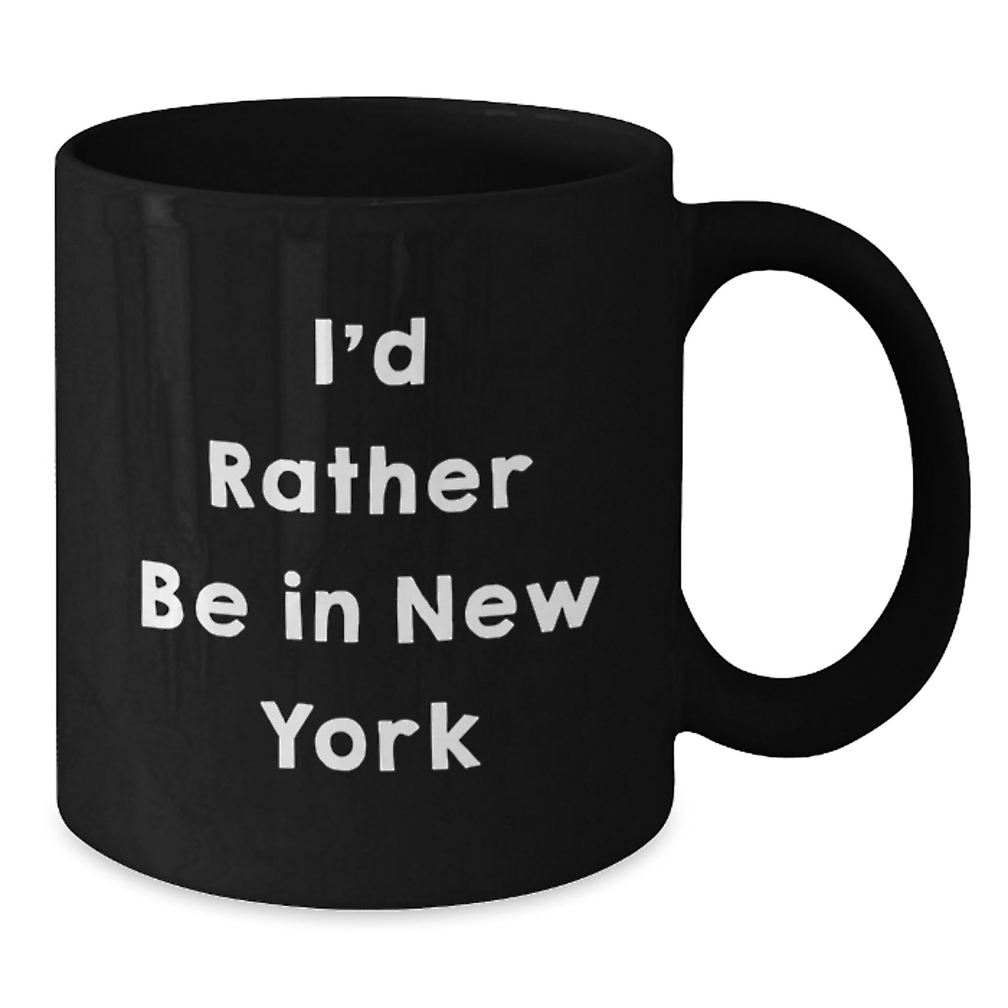 New York Keepsake Black Coffee Mug for Him Birthday Gift - Additional