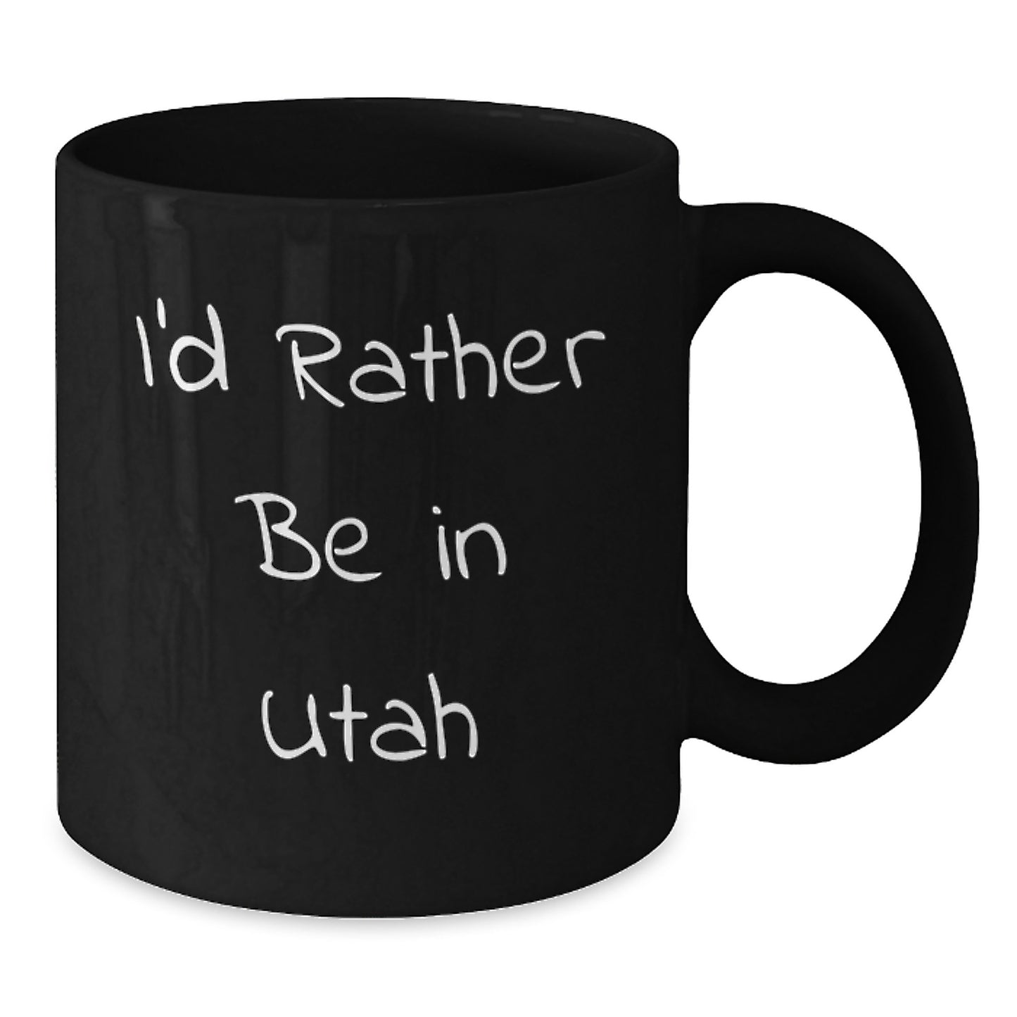 Utah Keepsake Black Coffee Mug for Him Birthday Gift - Additional