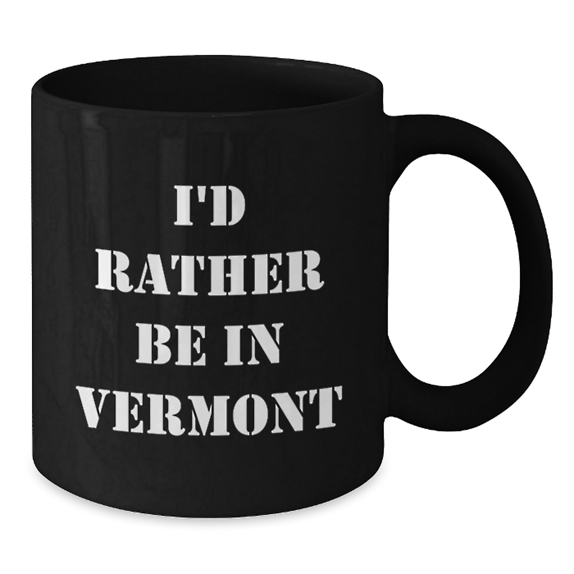 For Him Keepsake Vermont Black Coffee Mug 11oz Graduation Gift - Additional