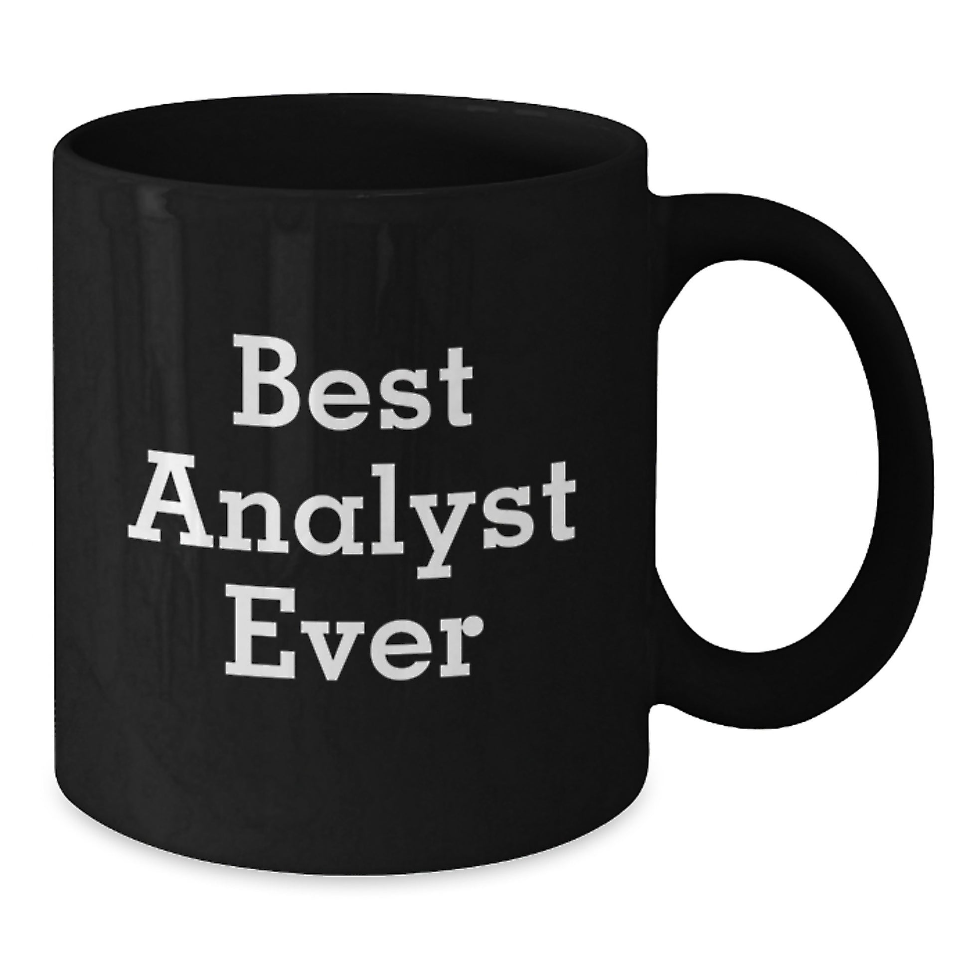 Analyst Keepsake Premium Black Coffee Mug for Him Birthday Gift - Additional