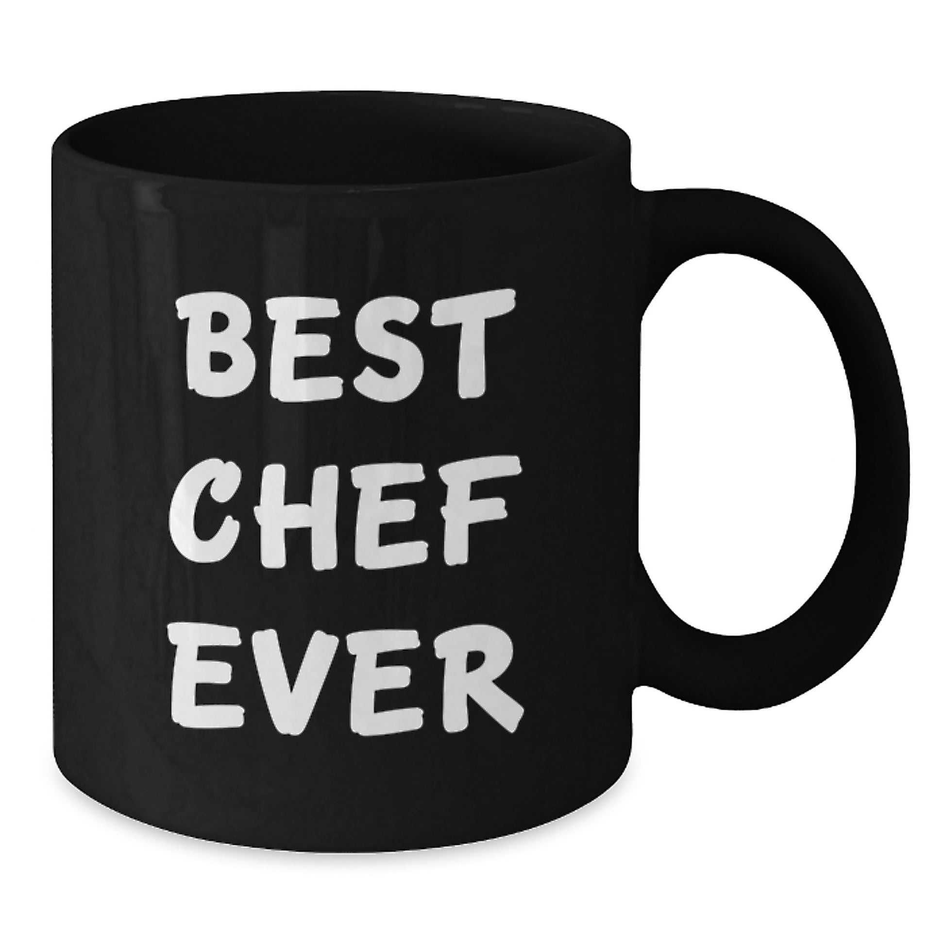 Best Chef Ever Keepsake Premium Black Coffee Mug for Him Birthday Gift - Additional