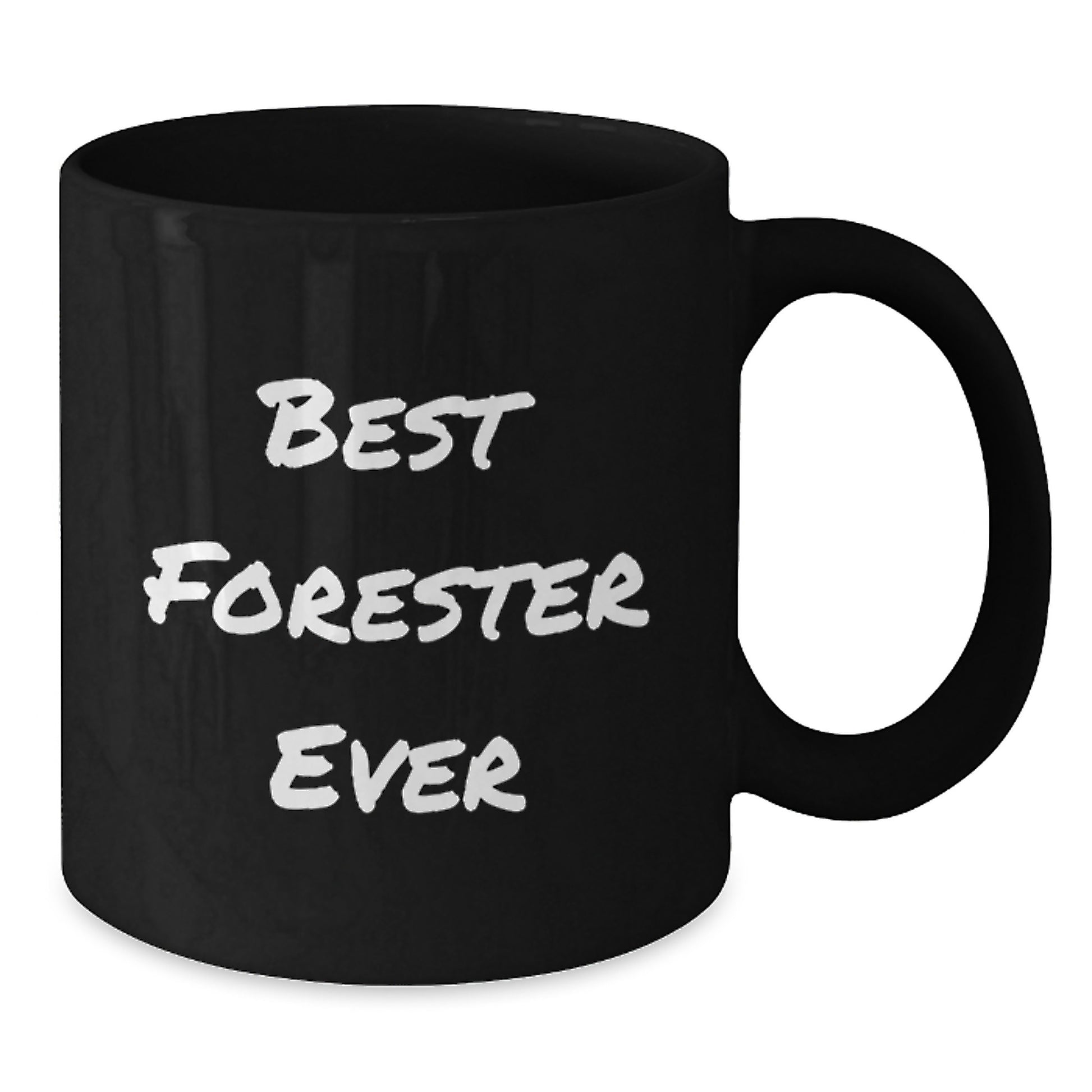 Forester Keepsake Black Coffee Mug for Him Birthday Gift Best Forester - Additional