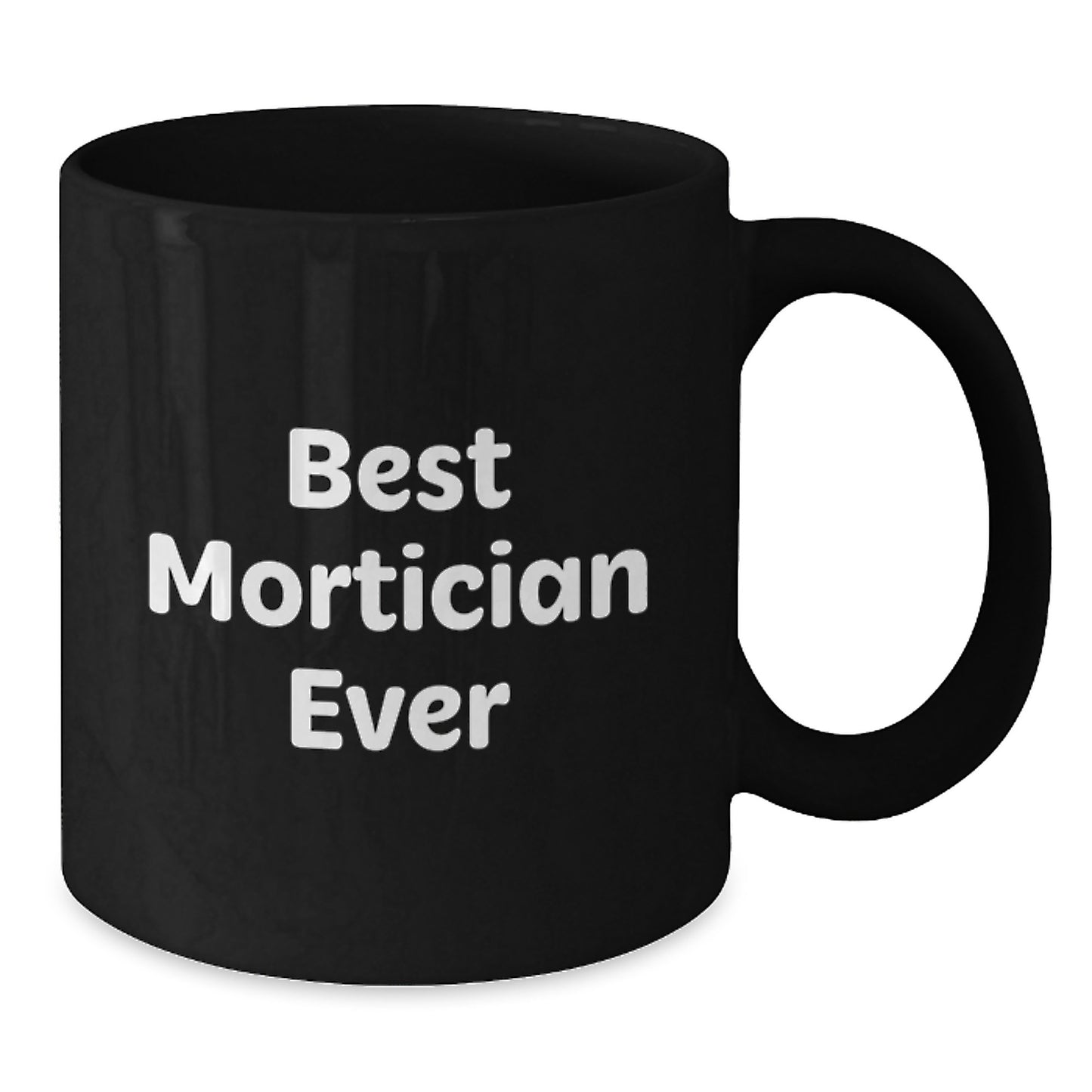 Mortician Keepsake Black Coffee Mug for Him Birthday present Gift - Additional