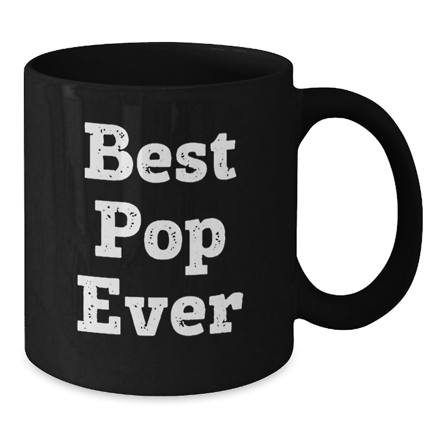 For Him Keepsake Birthday Gift Black Coffee Mug – Best Pop Ever - Additional