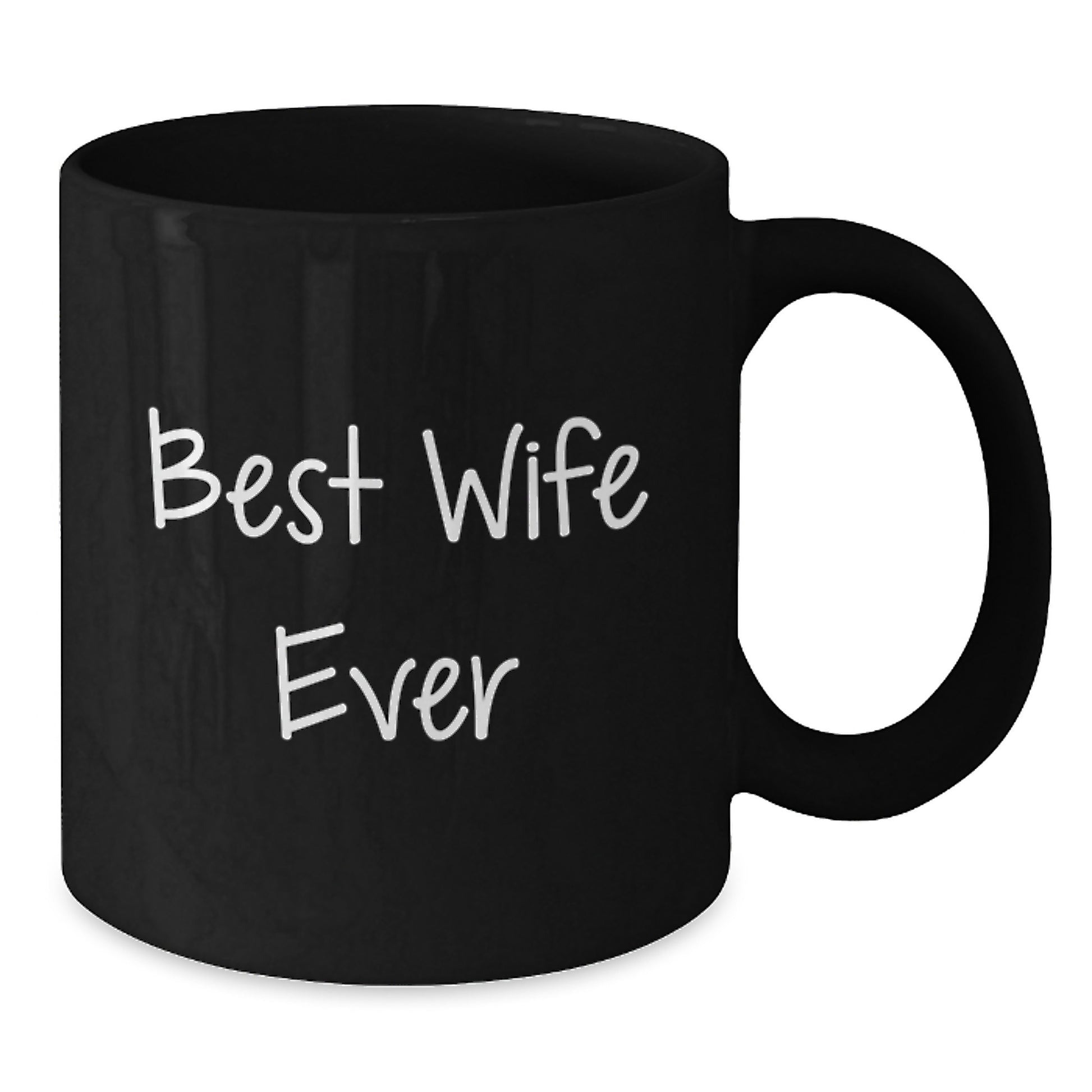 Best Wife Ever Keepsake Black Coffee Mug for Her Birthday Gift - Additional