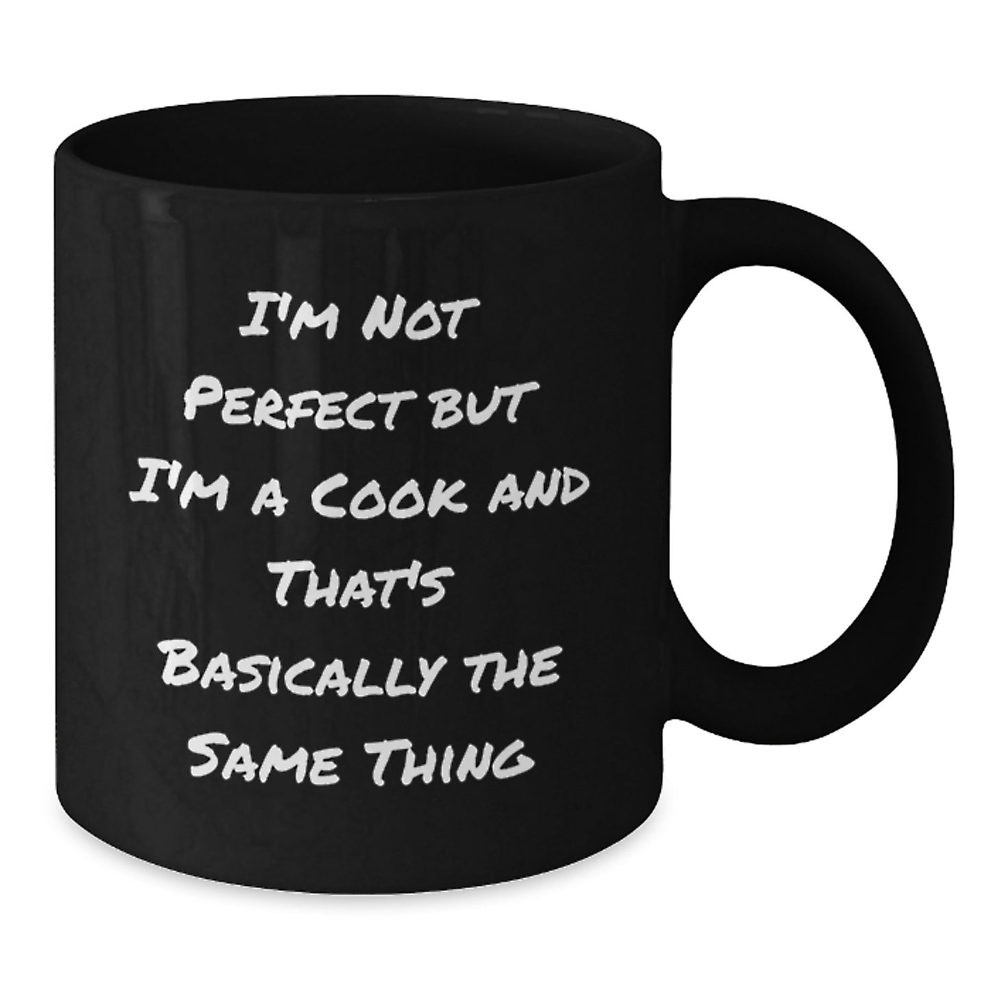 Cook Keepsake Premium Black Coffee Mug for Him Birthday Gift - Additional