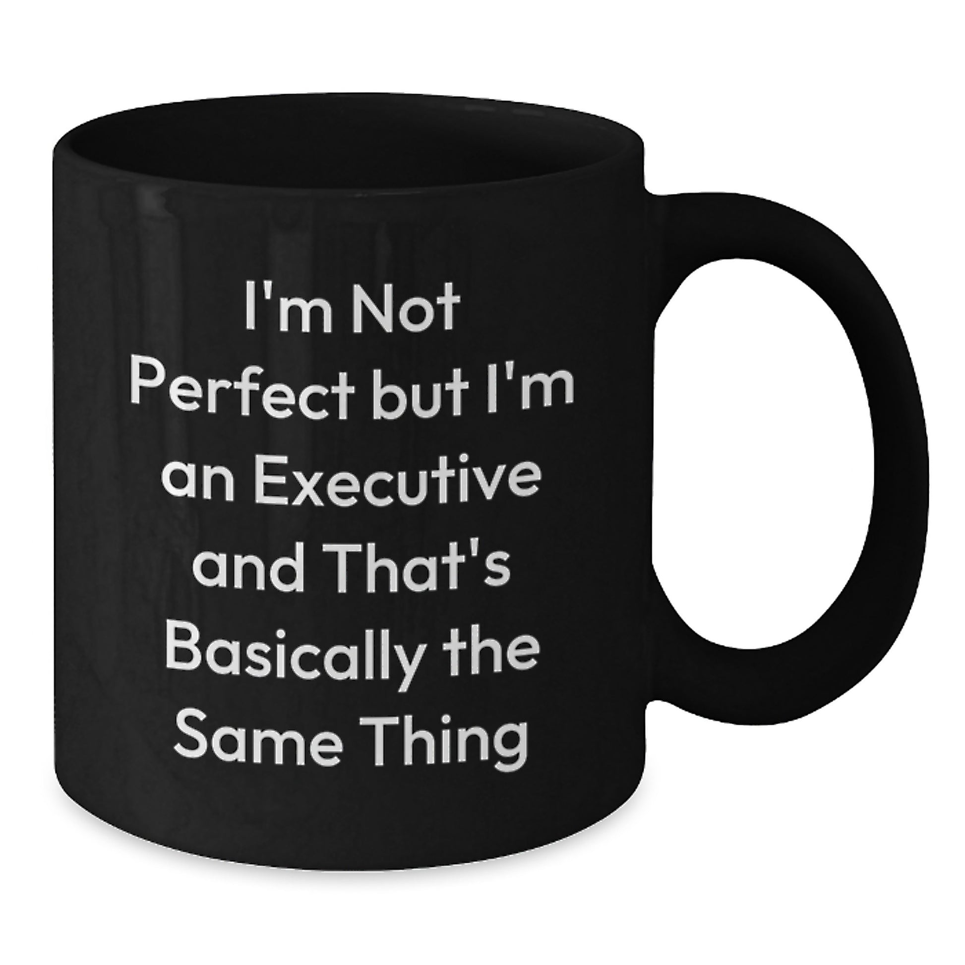 Executive Keepsake Black Coffee Mug for Him Birthday Gift - Additional