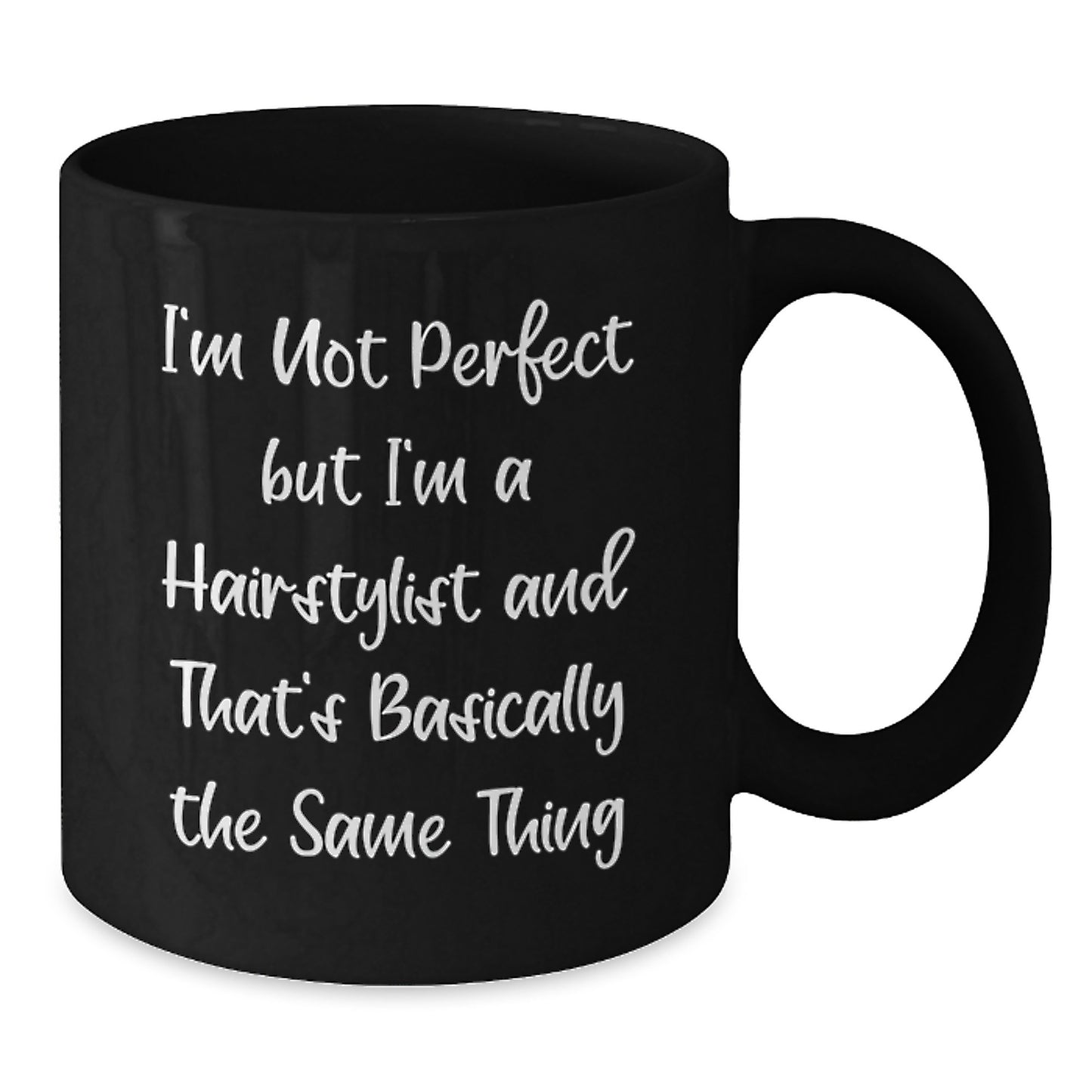 Hairstylist Premium Keepsake Black Coffee Mug for Him Birthday Gift - Additional