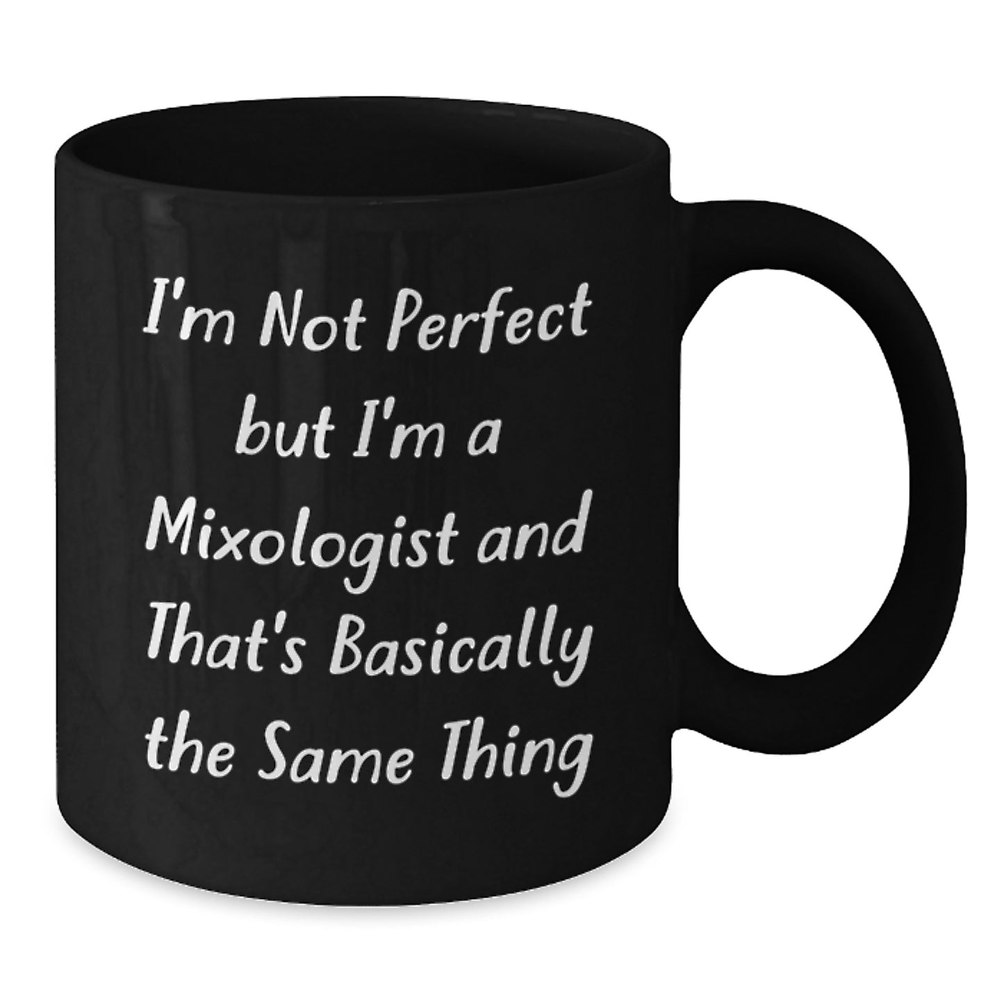 Mixologist Keepsake Black Coffee Mug Birthday Gift for Him - Additional