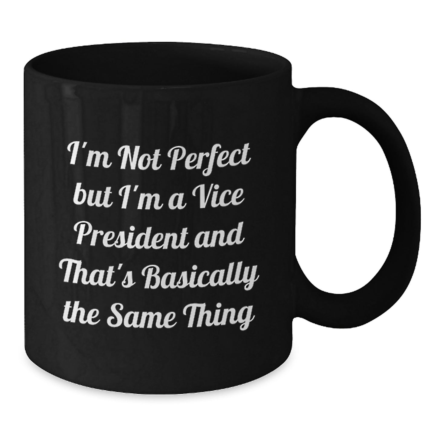 Vice President Keepsake Black Coffee Mug for Him Birthday Gift - Additional