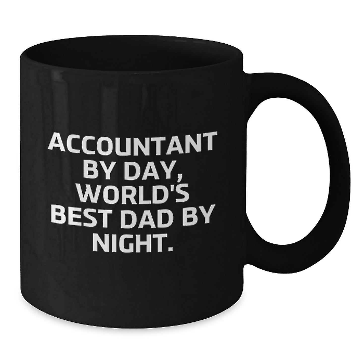 Accountant Black Coffee Mug Companion for a Best Friend Birthday Gift - Additional