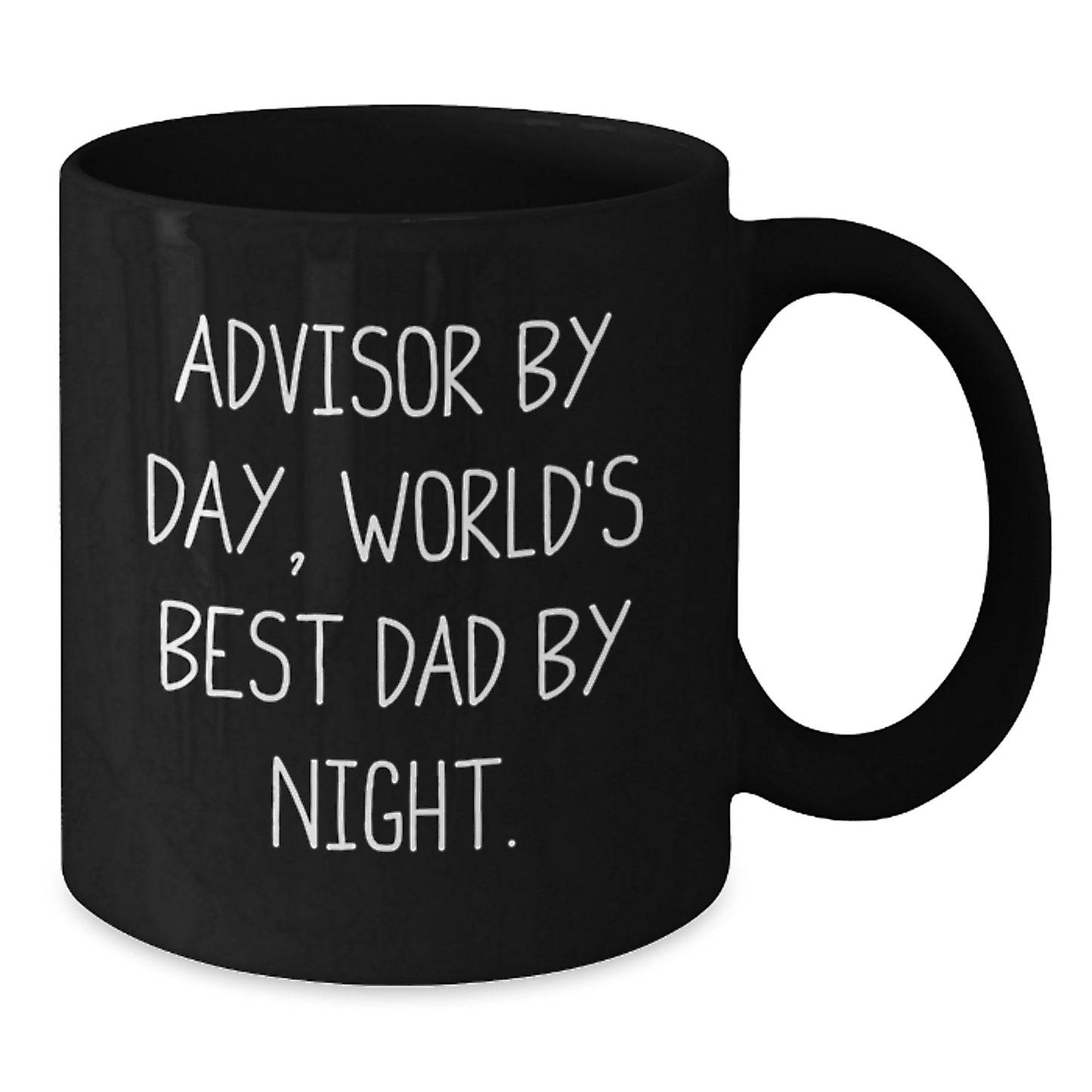 Bold Advisor Black 11oz Mug Novelty for Friends Birthday Gift - Additional