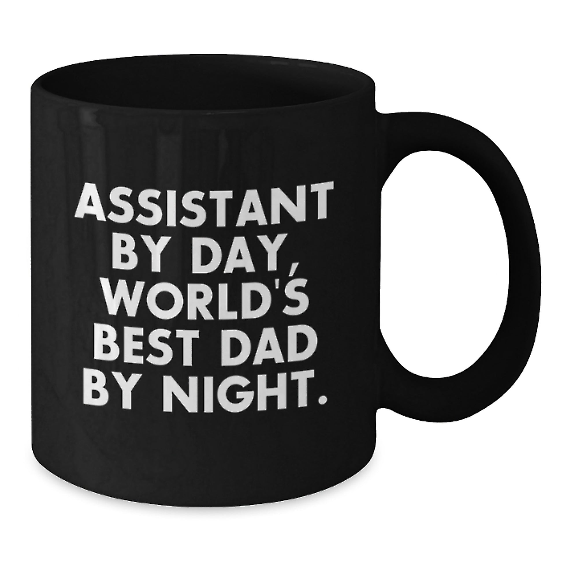 Playful Assistant Black Coffee Mug Novelty for Friends Birthday Gift - Additional