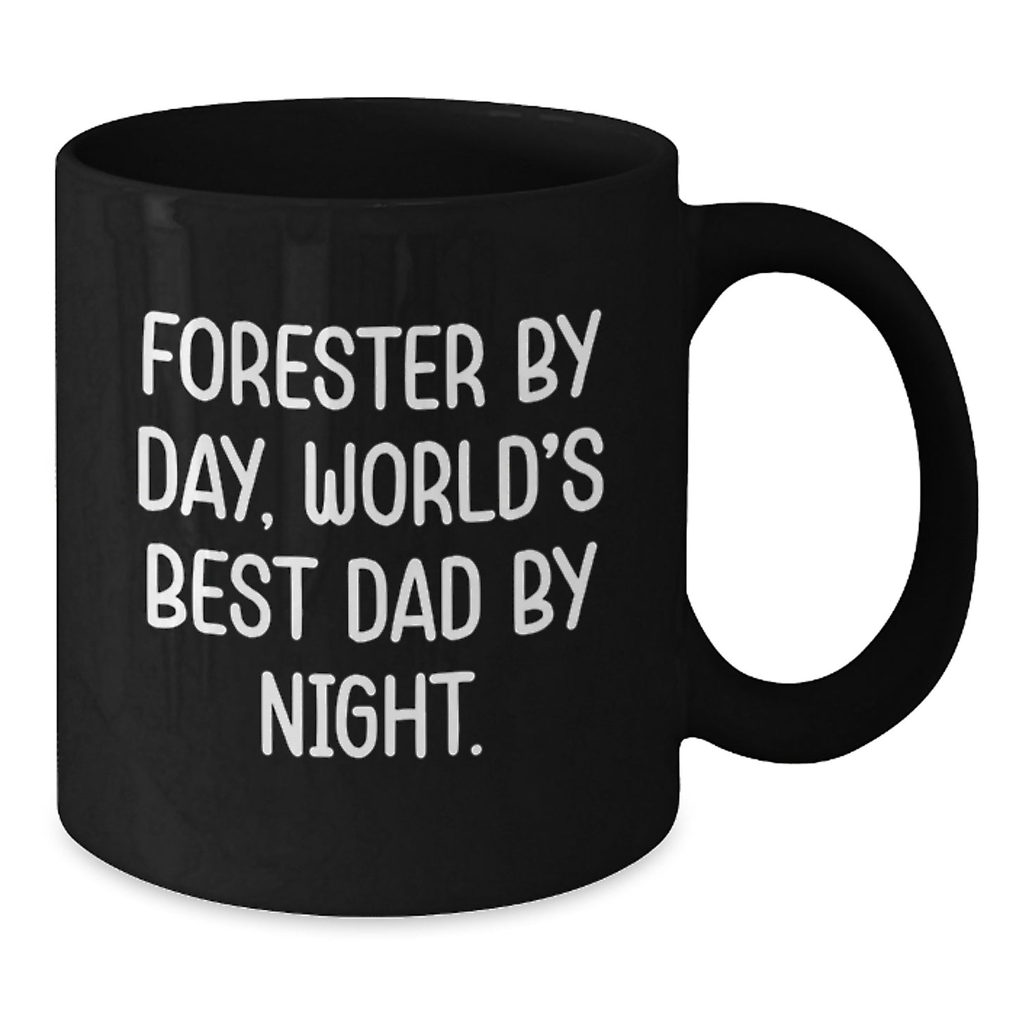Forester Keepsake Premium Ceramic Black Coffee Mug for Him Birthday Gift - Additional