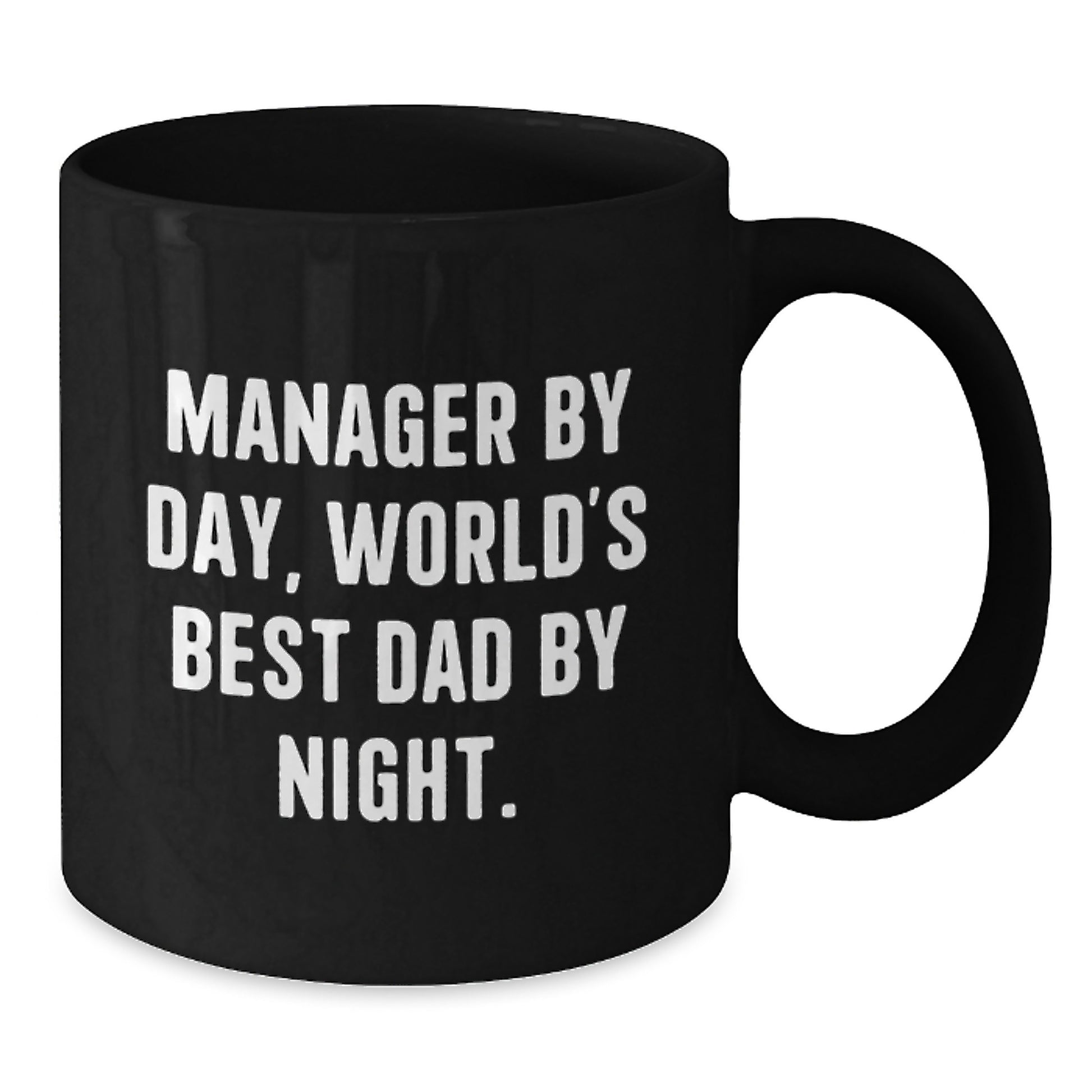 Manager Keepsake Mug for Him Birthday Gift – Manager By Day, World's - Additional