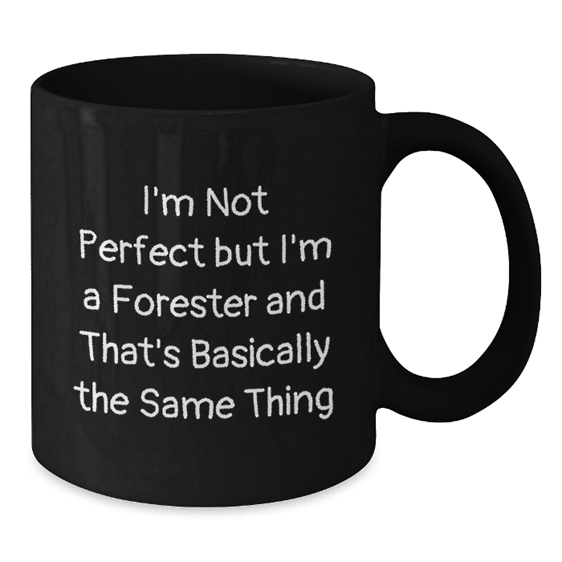 Forester Keepsake Black Coffee Mug for Him Birthday Gift - Additional
