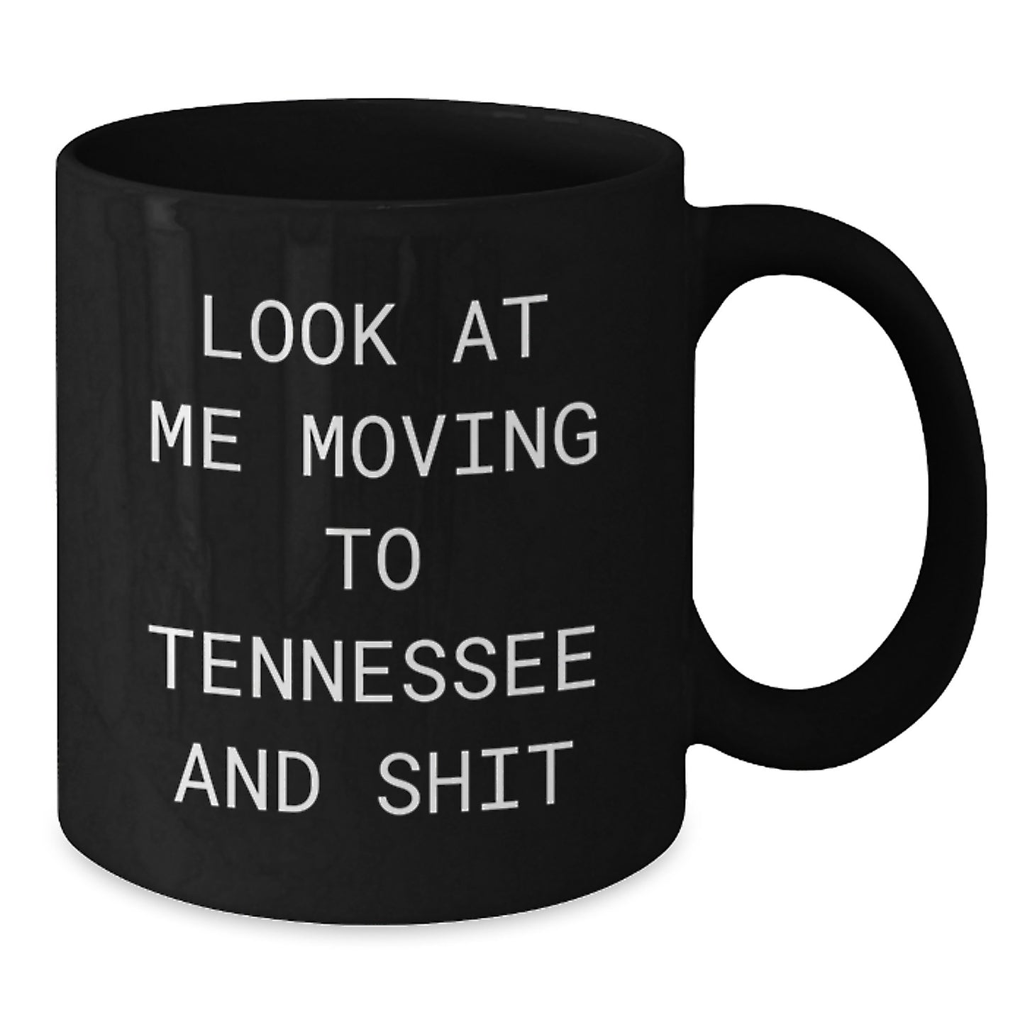 Tennessee Lovers Funny Quote Black Coffee Mug Gifts from Friends for Tennessee Men and Women Birthday Unique - Additional