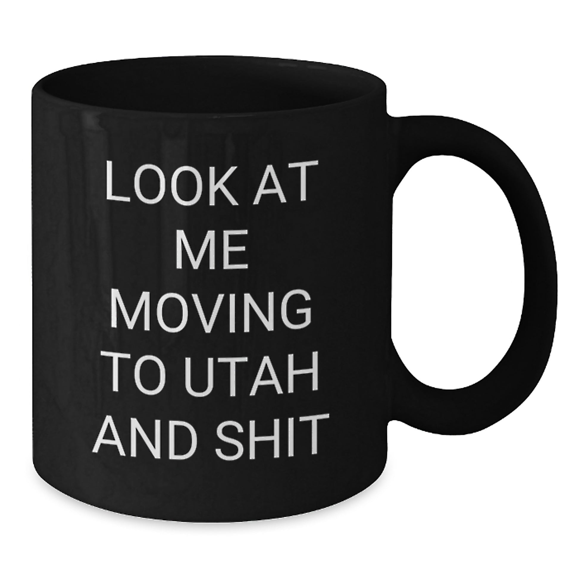 Utah Enthusiast Funny Quote Black Coffee Mug for Birthday Unique Gifts from Friends to Family - Additional