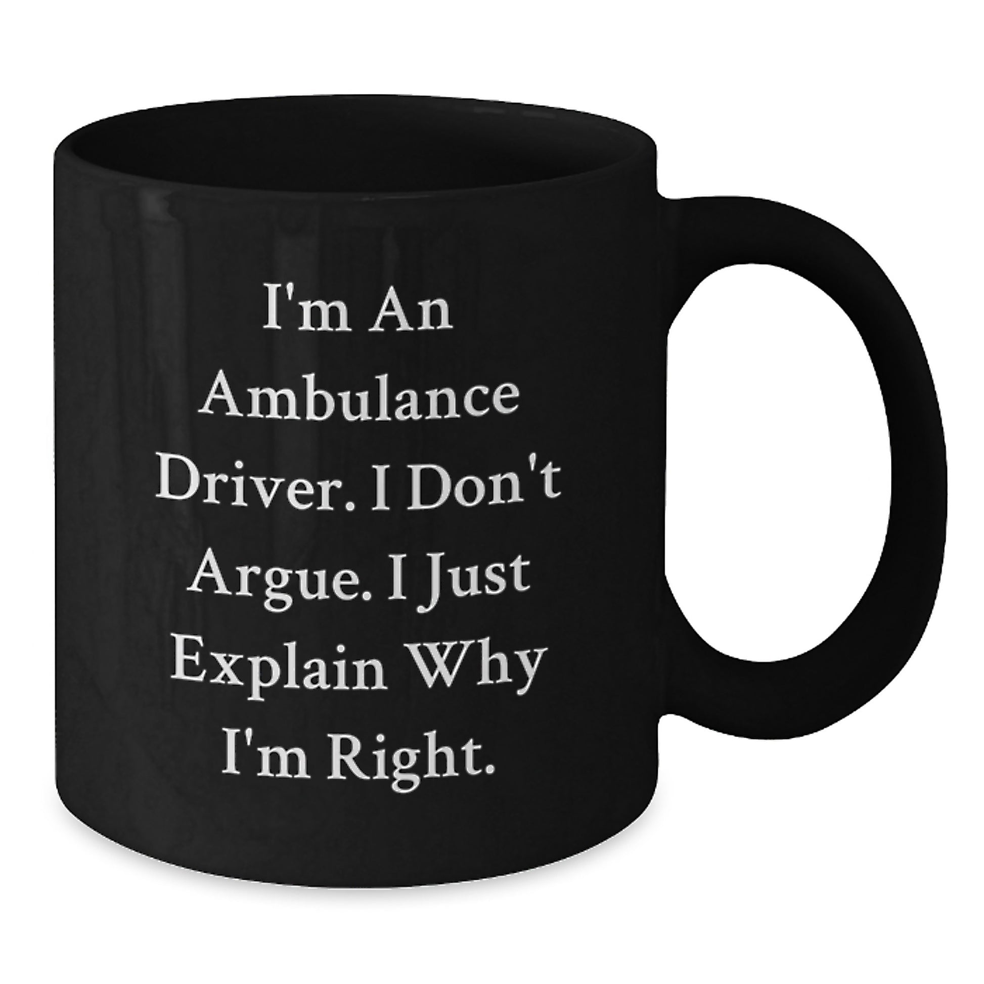 Ambulance Driver Humor Gifts from Friends Funny Birthday Unique Gifts Ambulance Driver Gifts for Ambulance Driver - Additional