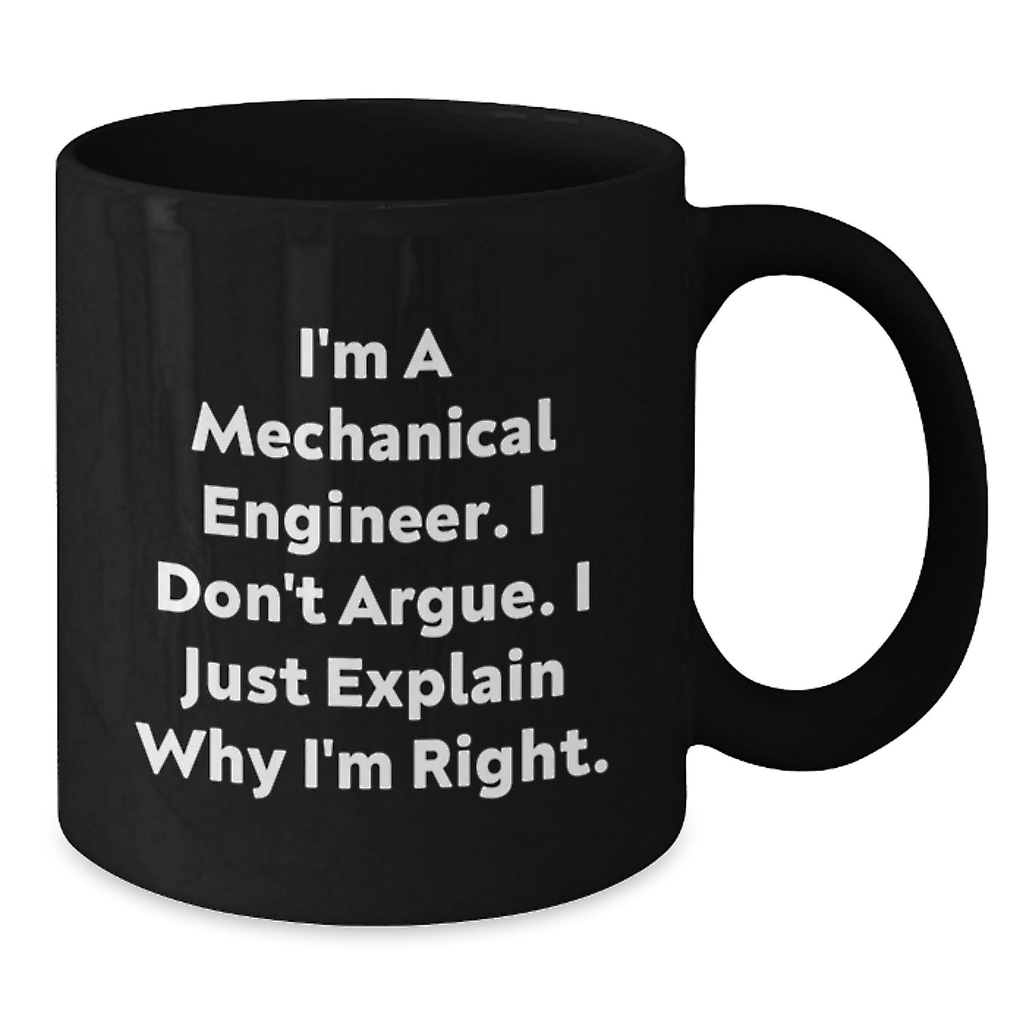 Mechanical Engineer Gifts, Funny Quote, Black Coffee Mug, Graduation Unique Gifts from Family, Friends, Coworkers - Additional