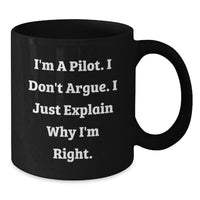 Load image into Gallery viewer, Pilot Humor Gifts from Men to Pilot Friends Graduation Unique Pilot Coffee Mug - Additional
